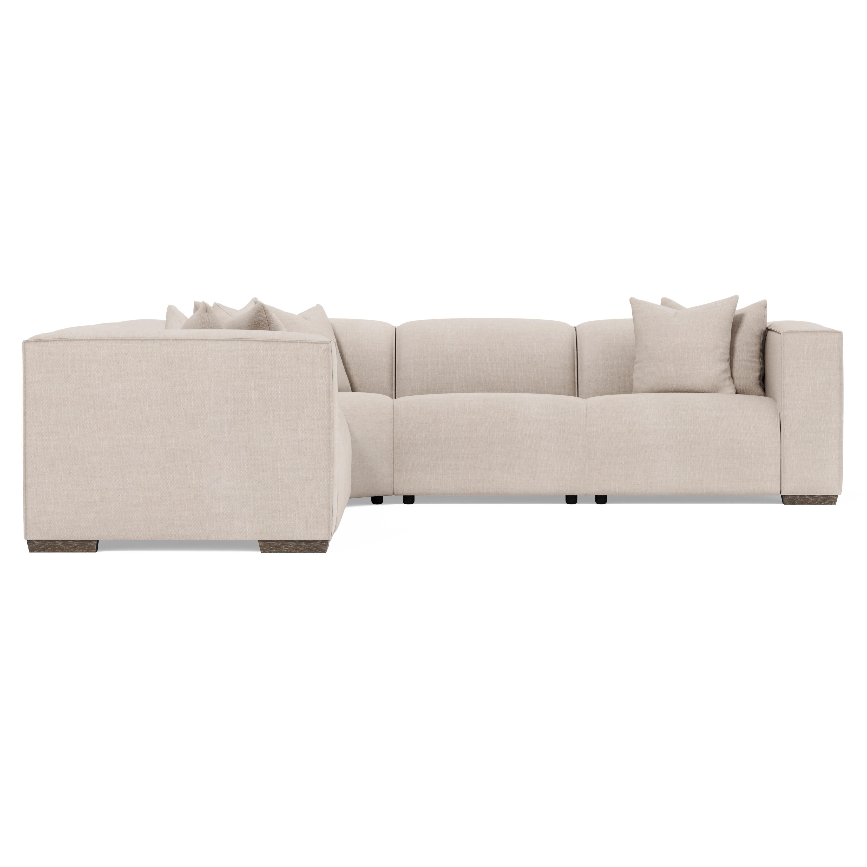 Bernhardt Furniture Bliss Fabric Power Motion Sectional