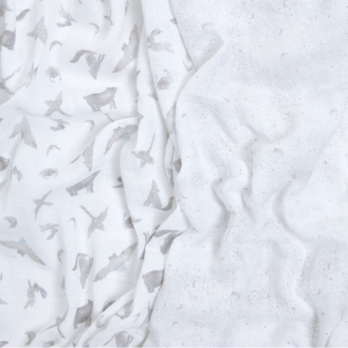 Organic Cotton Muslin Swaddle Blanket 2 Pack