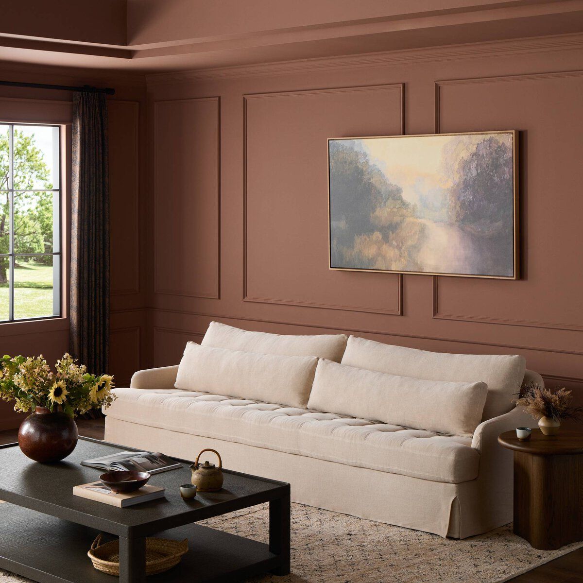 Keena Slipcover Sofa -108"