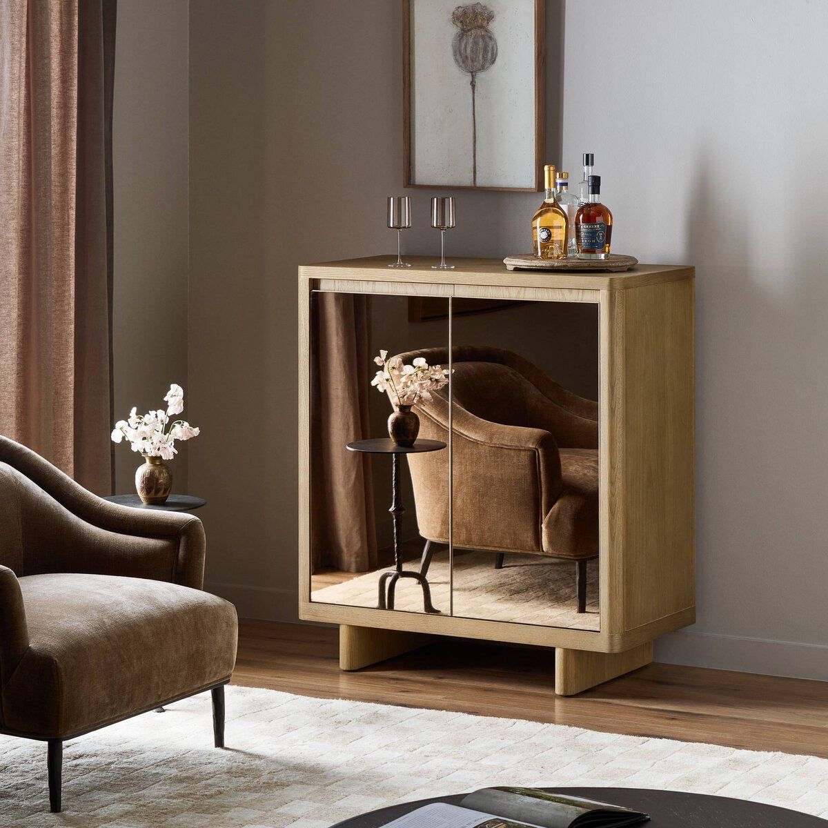 Reneen Bar Cabinet