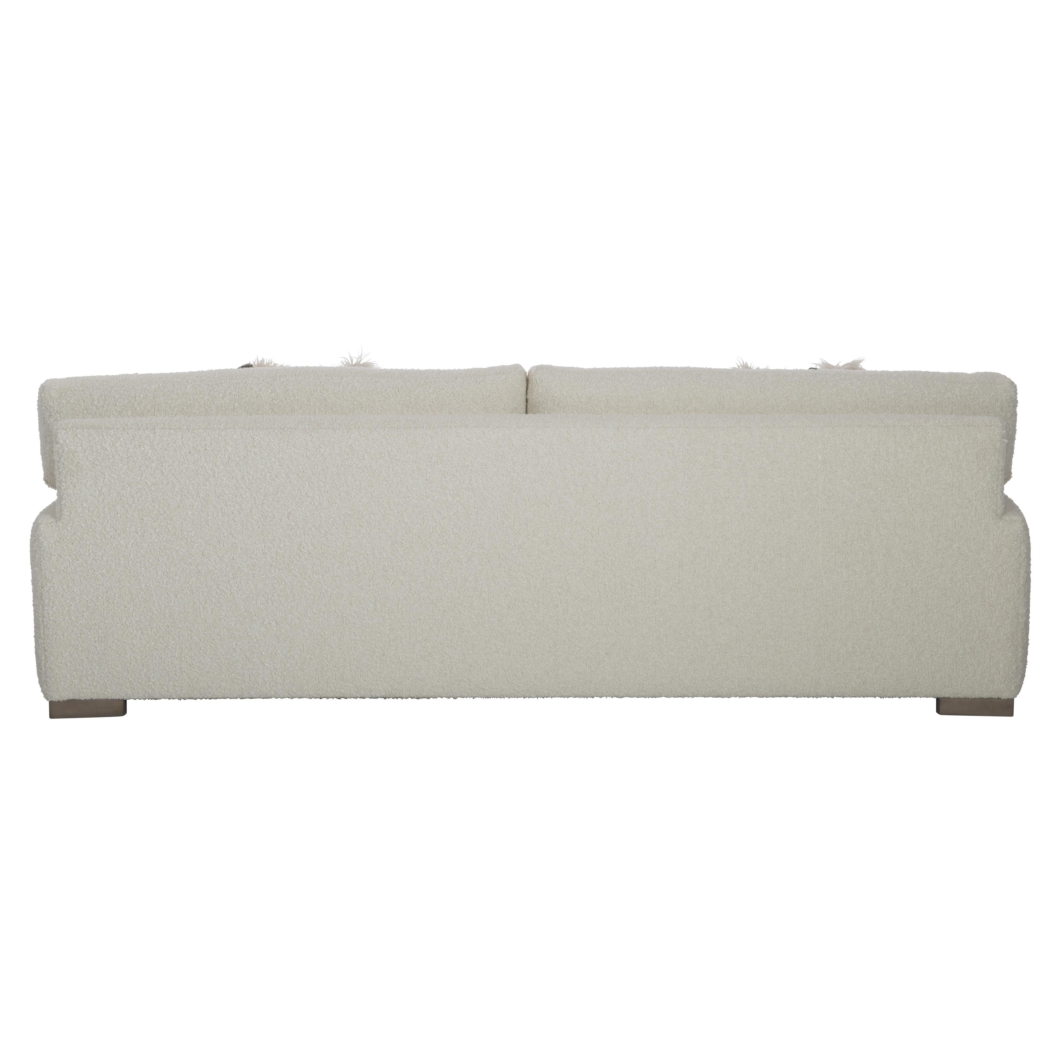 Bernhardt Berkeley Fabric Sofa with Feather-Down Cushions