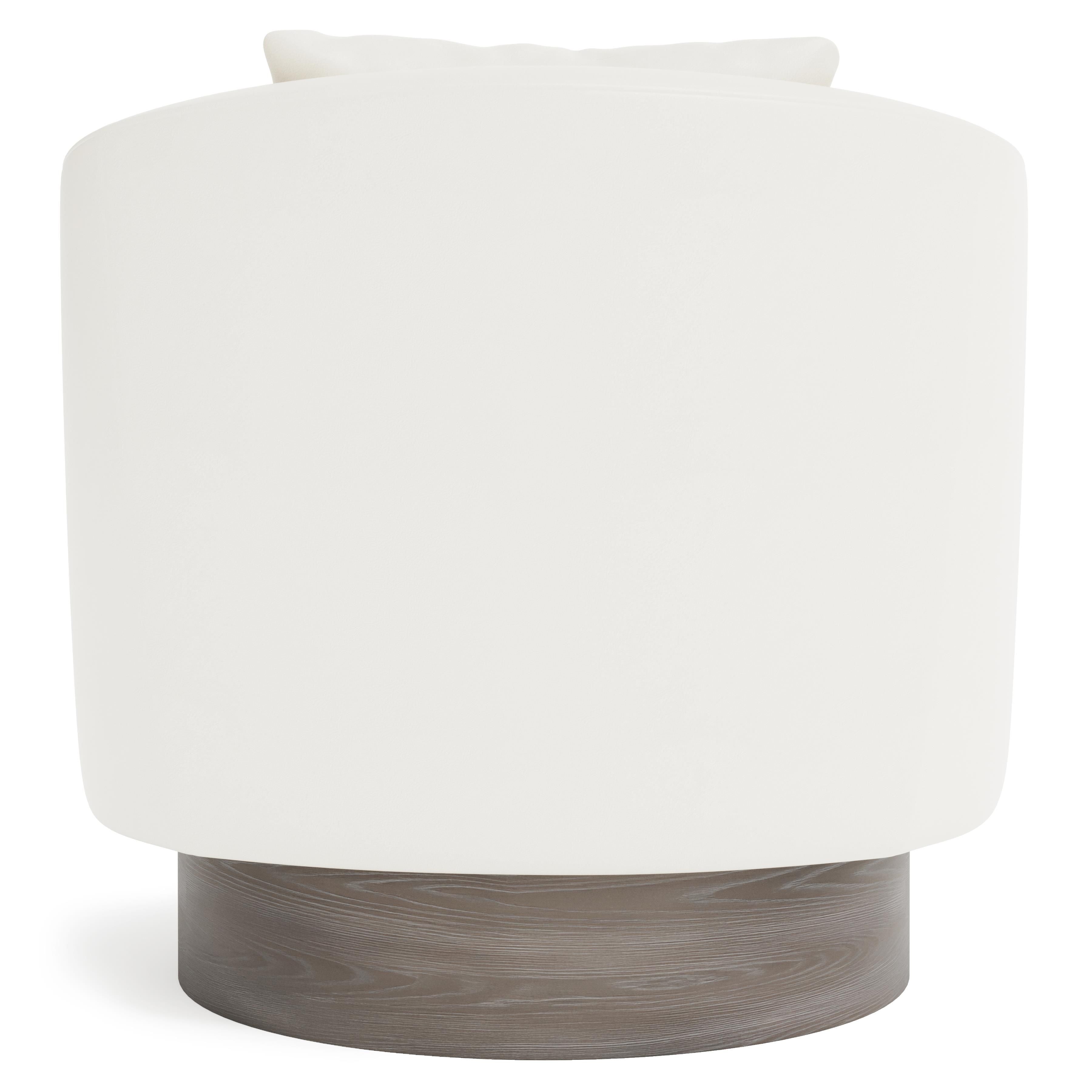 Bernhardt Furniture – Camino Leather Swivel Chair