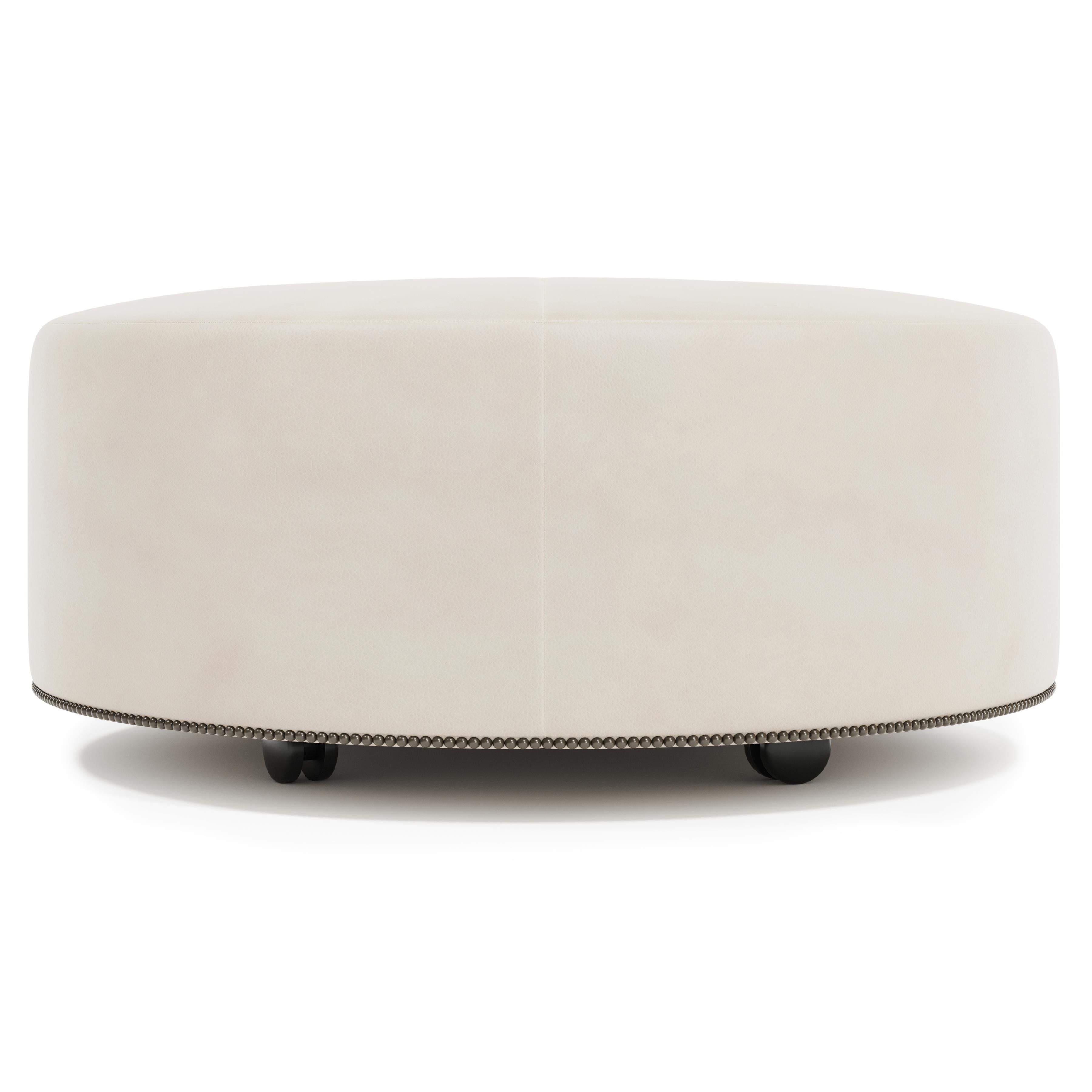 Bernhardt Furniture – Lolo Leather Ottoman