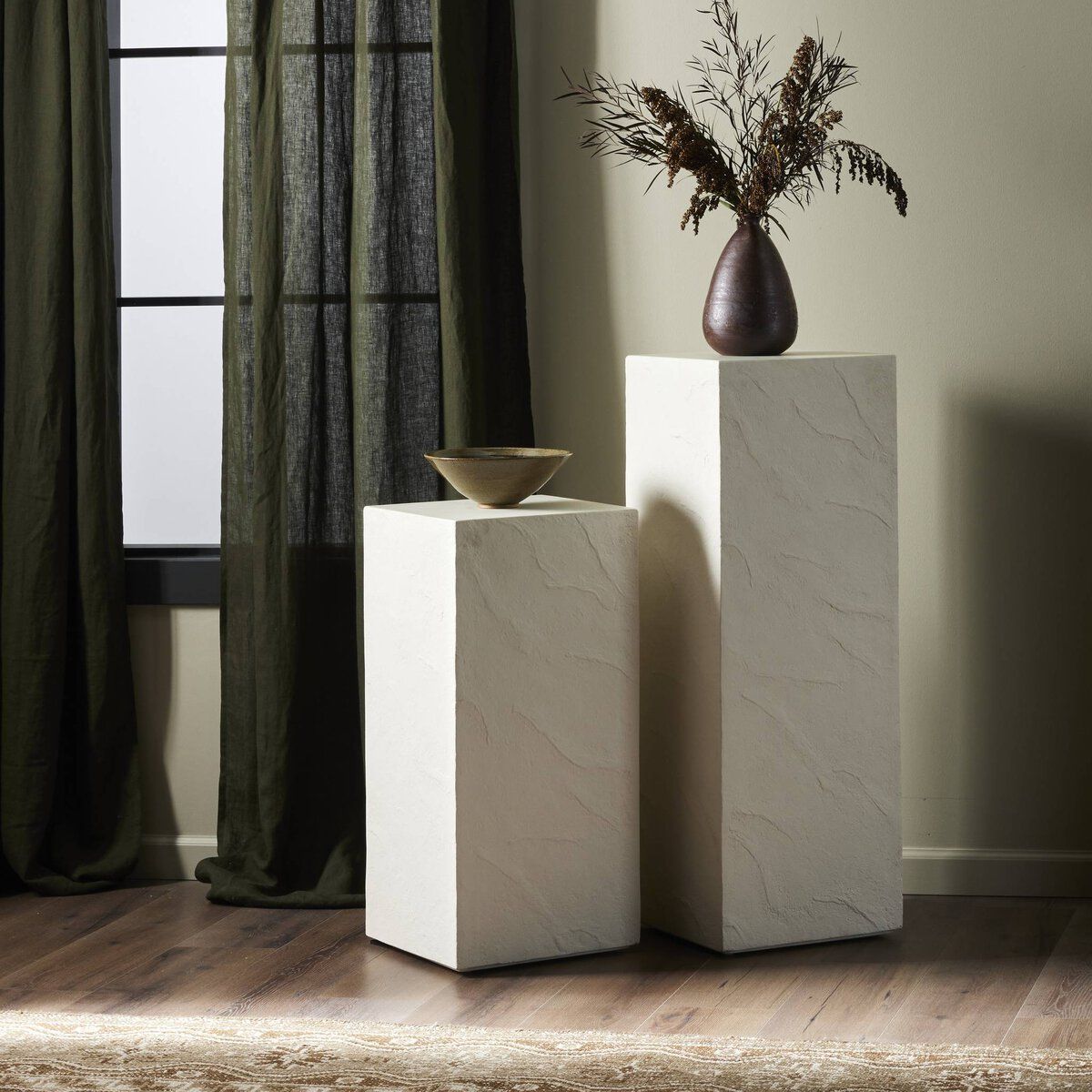 Corian Outdoor Pedestal