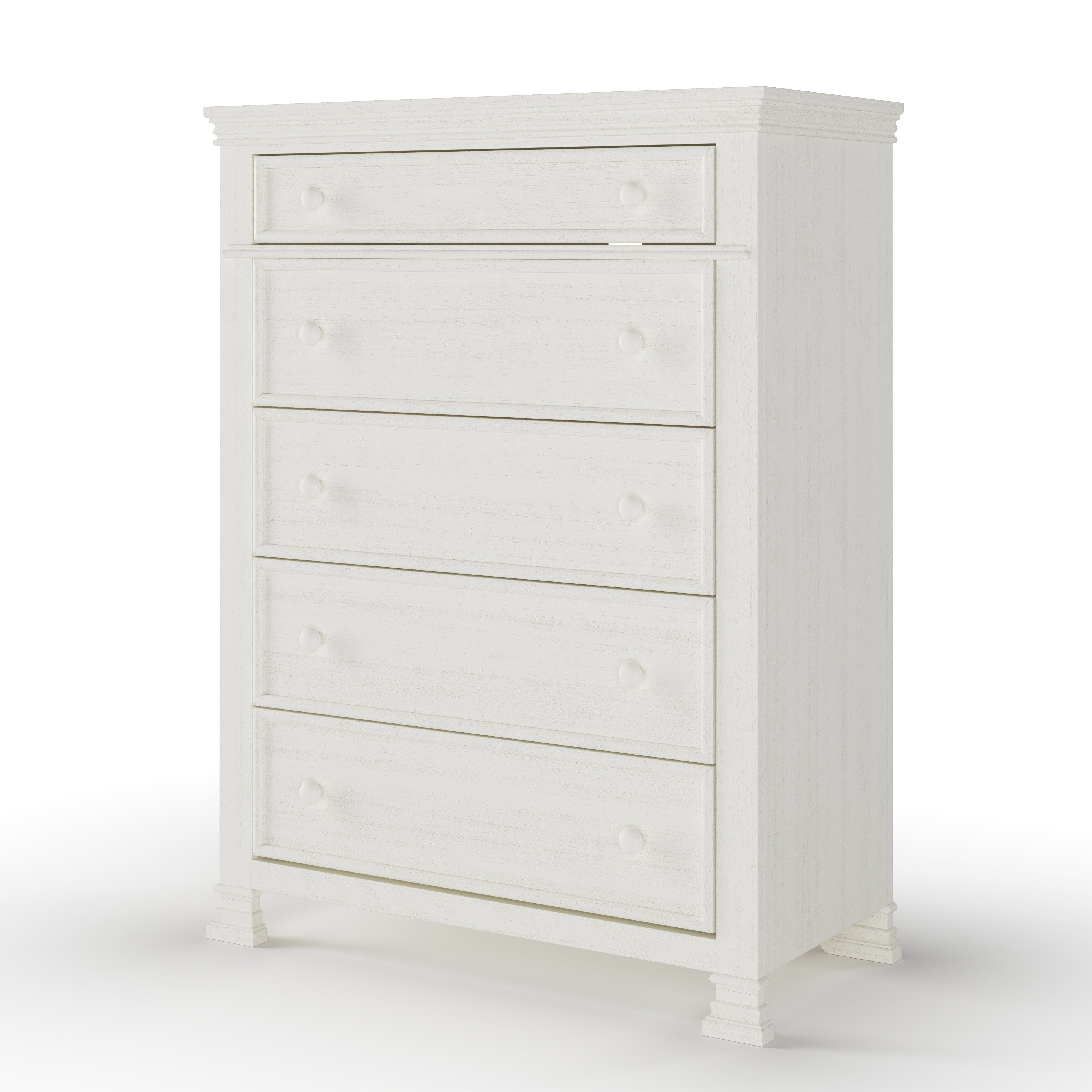 Westgate 5-Drawer Chest, Vintage Linen