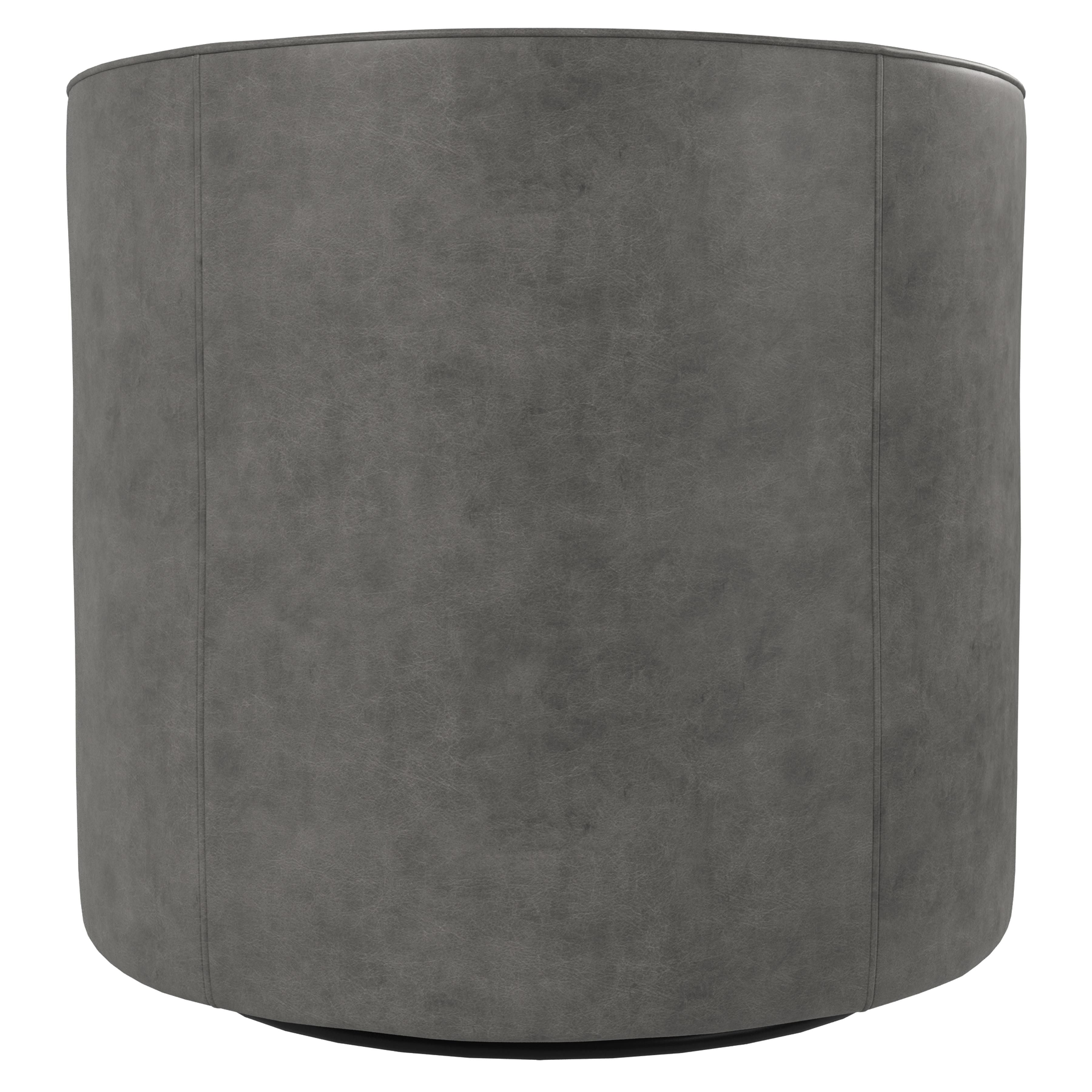 Bernhardt Furniture – Fleur Leather Swivel Chair