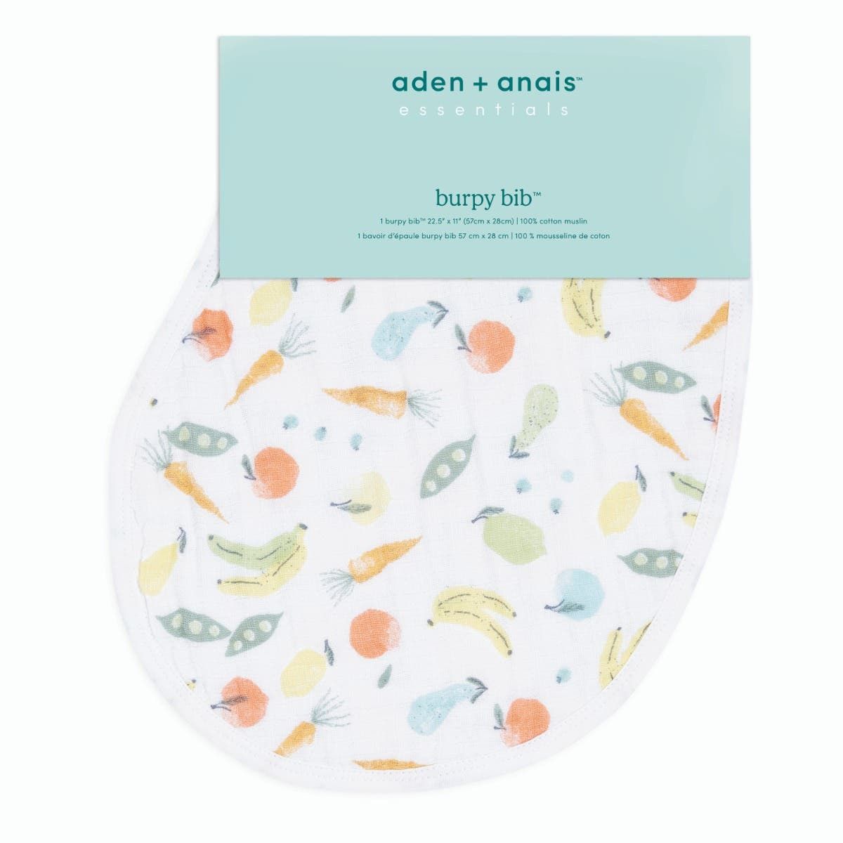 Essentials Cotton Muslin Burpy Bib