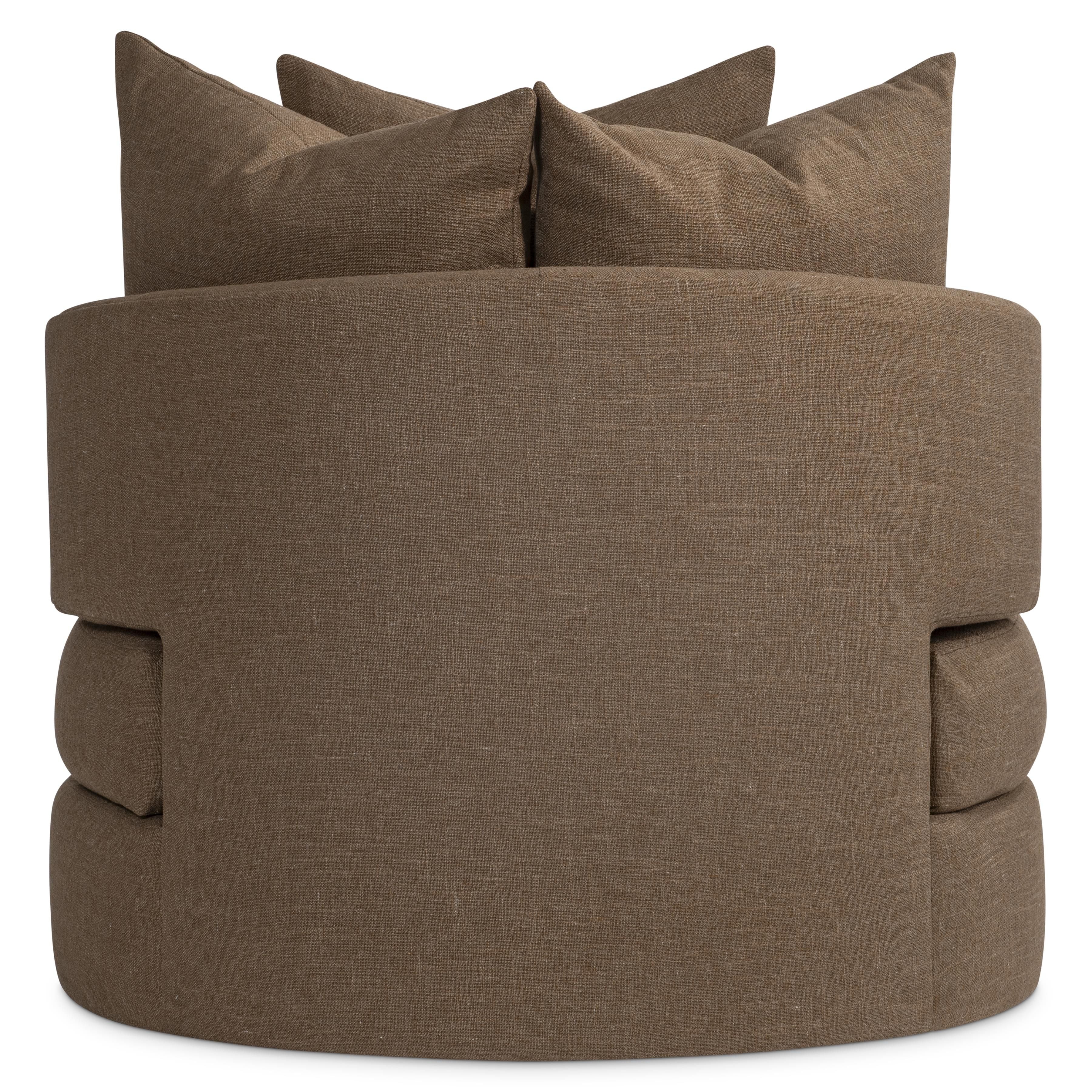 Bernhardt Colby Fabric Swivel Chair