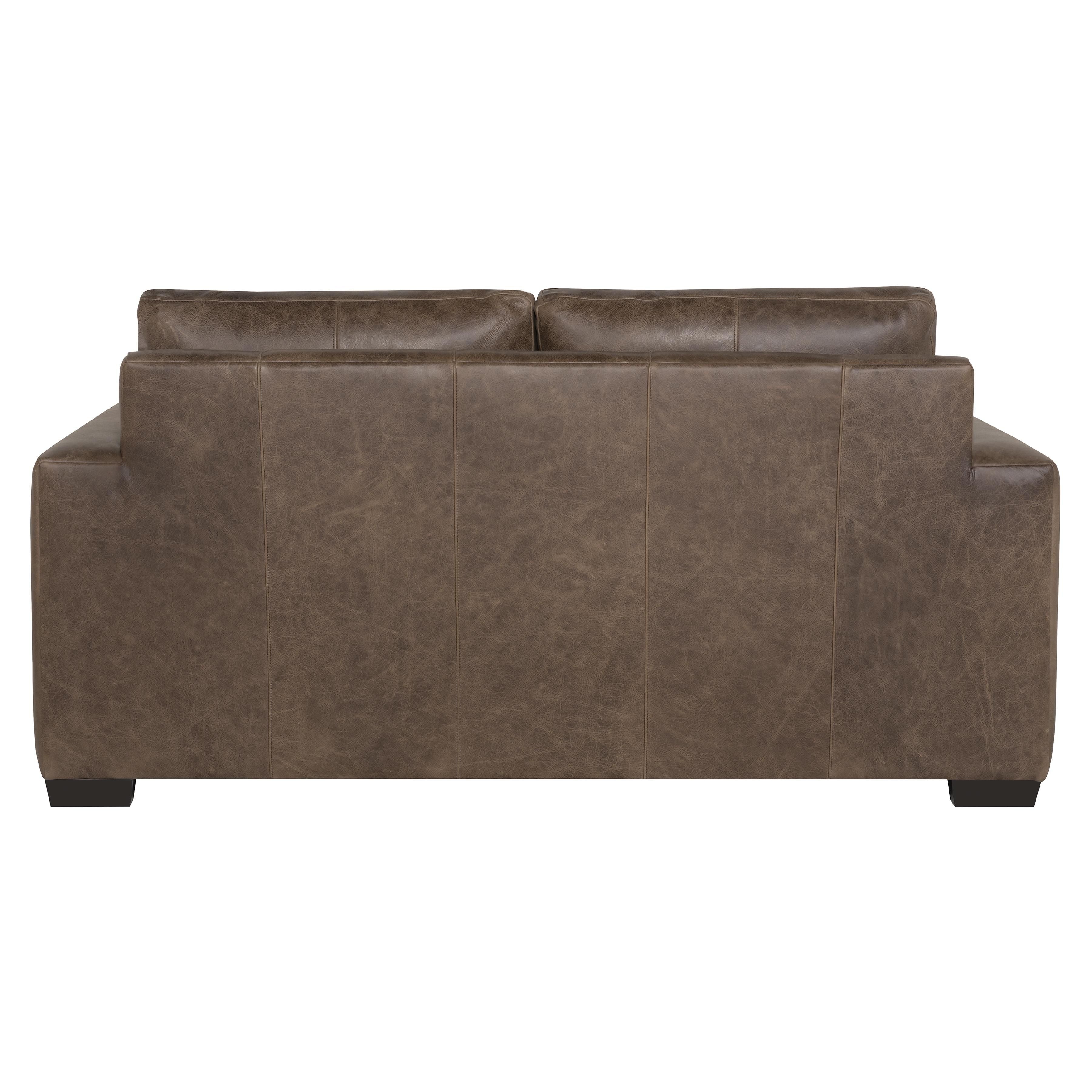 Bernhardt Furniture Dawkins Leather Loveseat