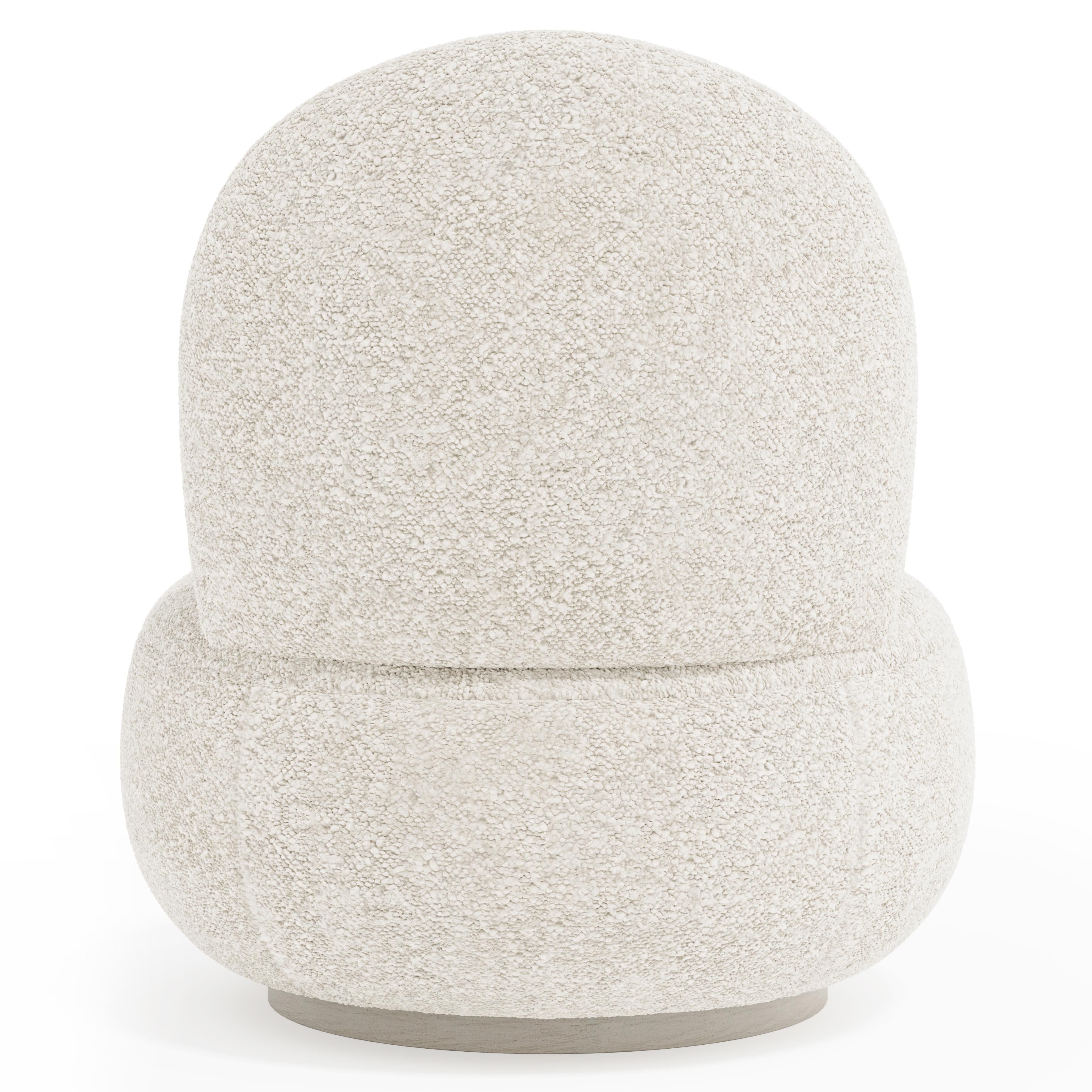 Bernhardt Furniture Lulu Fabric Swivel Chair