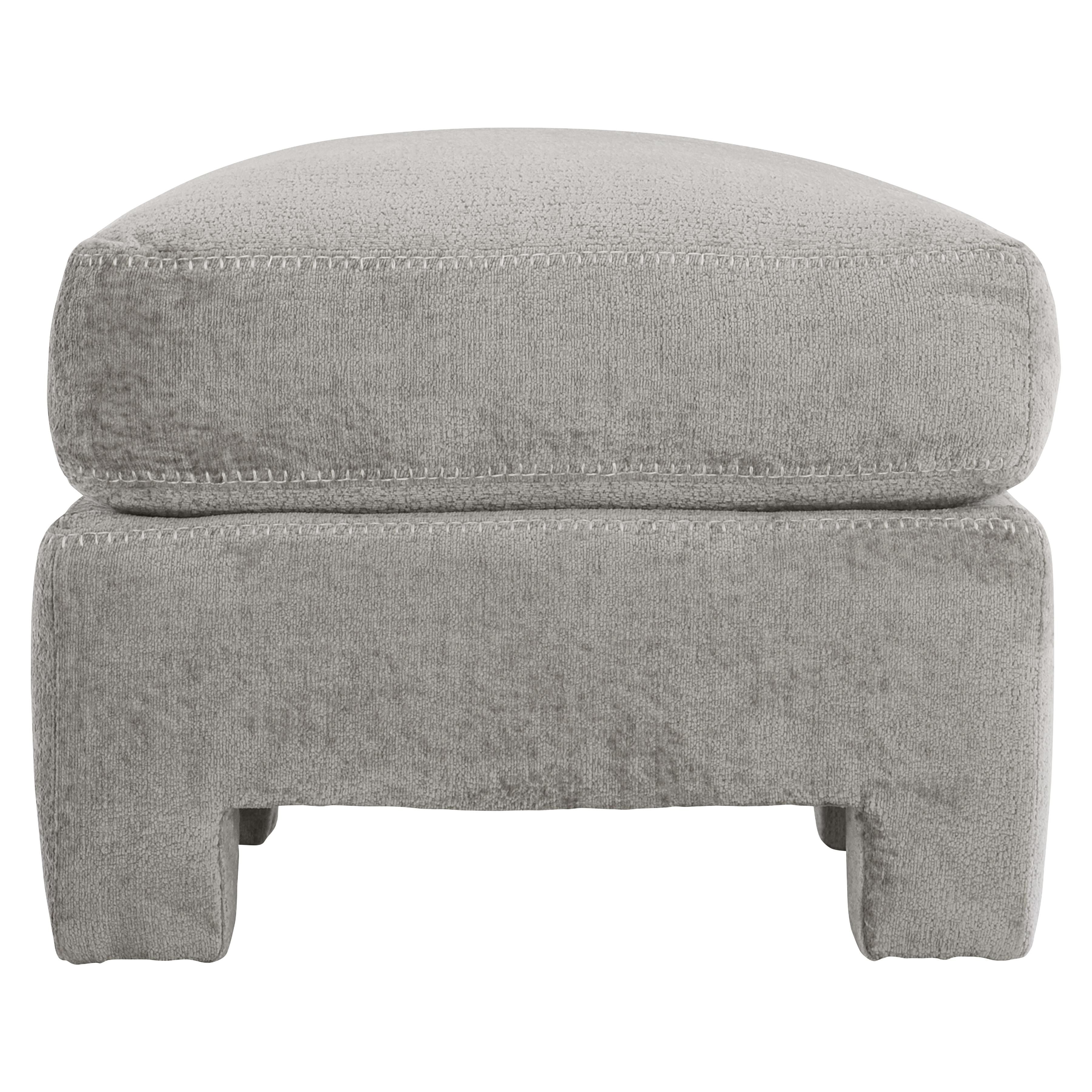 Bernhardt Furniture – Mily Fabric Bumper Ottoman