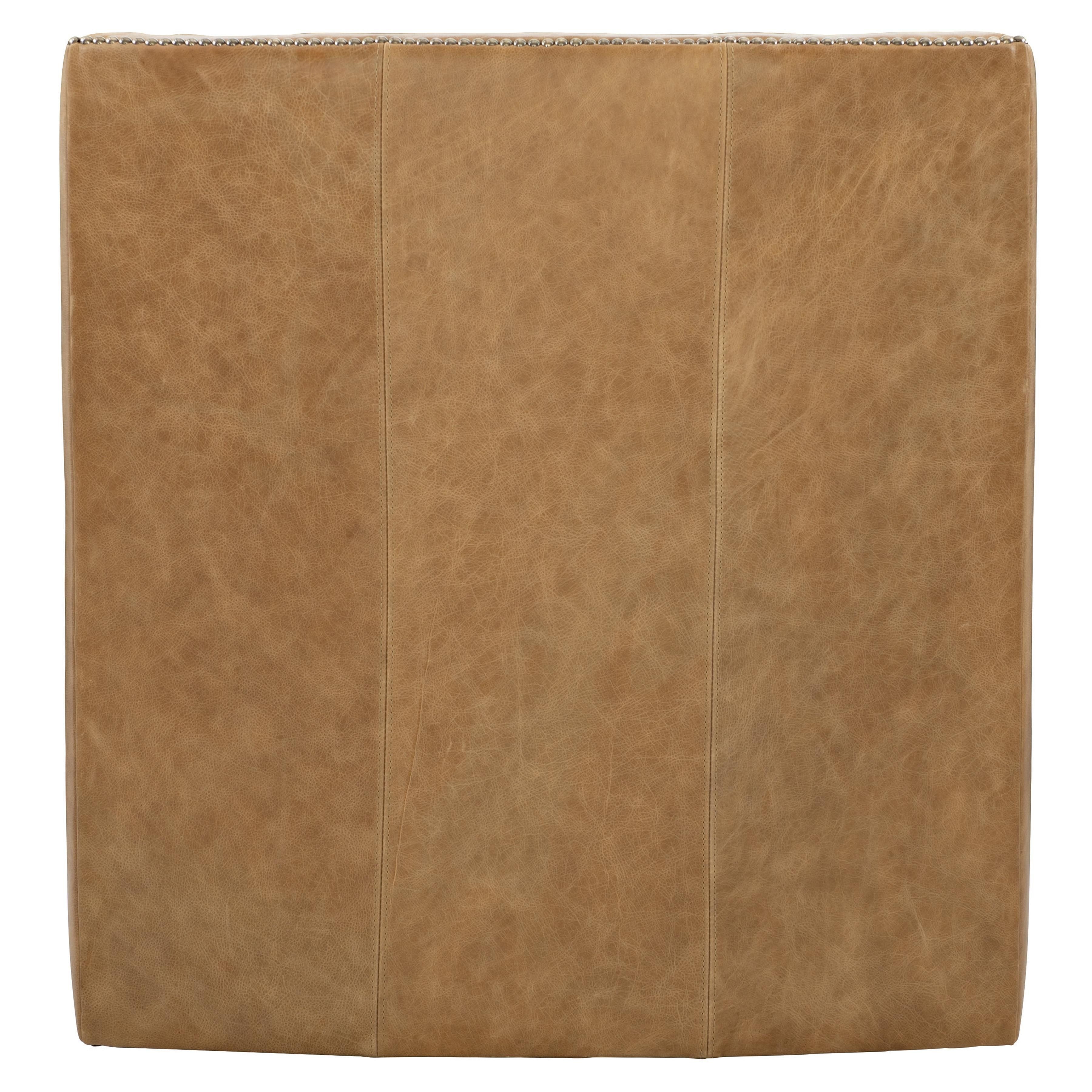 Bernhardt Candace Leather Swivel Chair