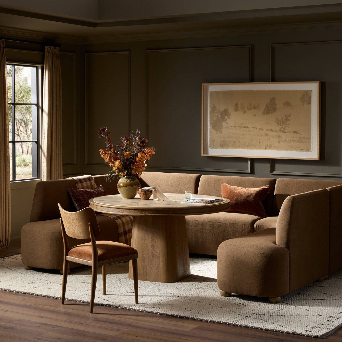 Clemence Dining Banquette U-shape