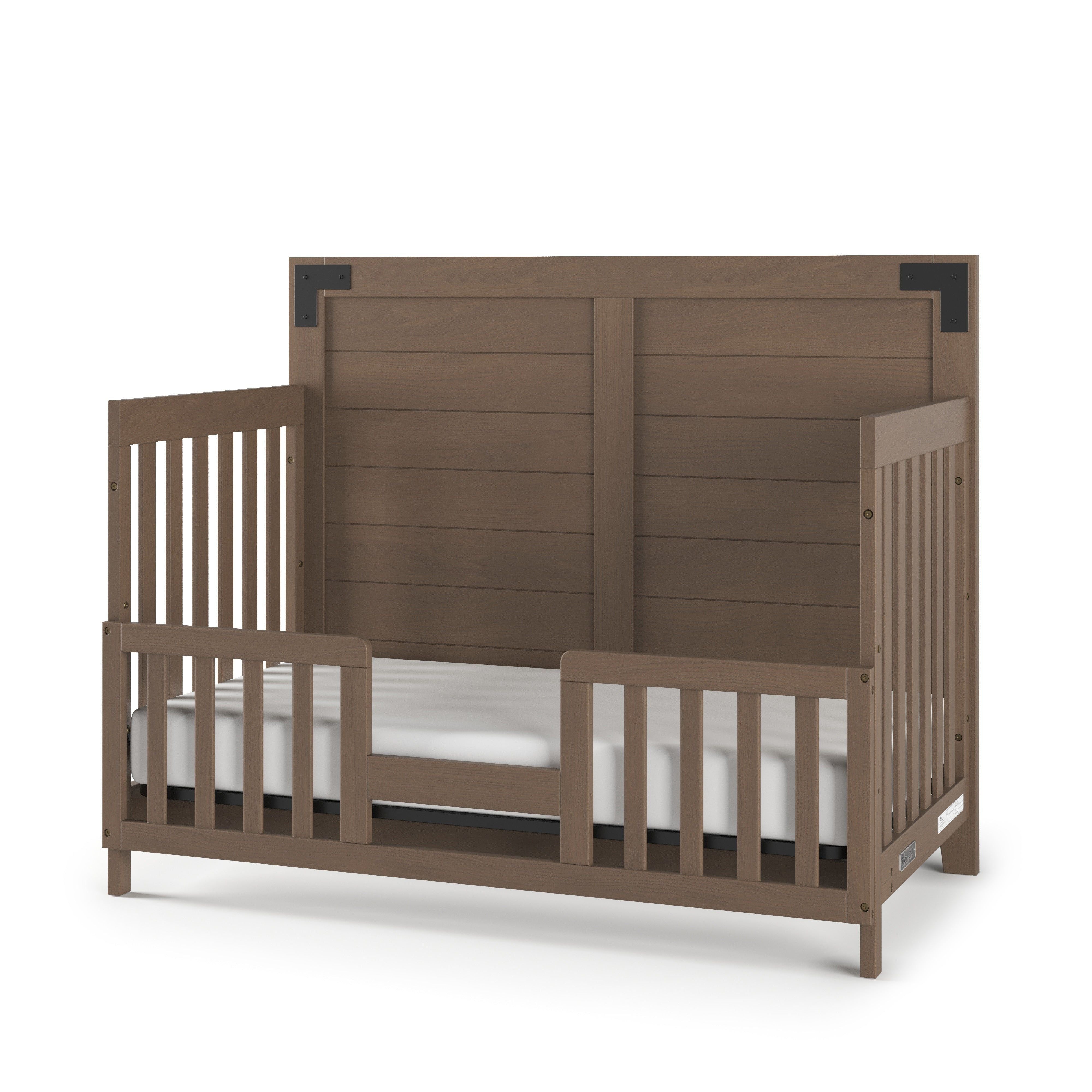 F09514 - Toddler Guard Rail, Dusty Heather