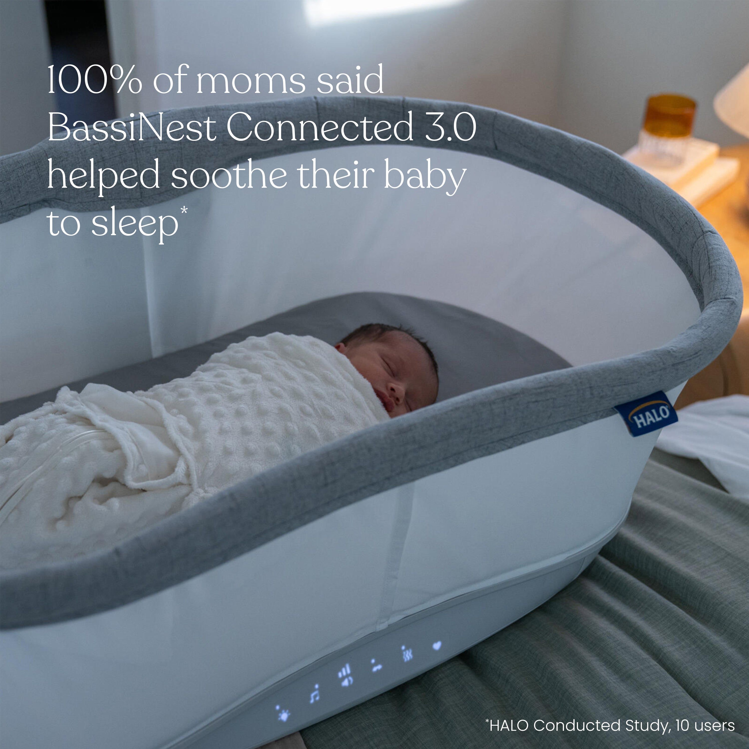 Bassinest Connected Swivel Sleeper 3.0 - Smart Bassinet