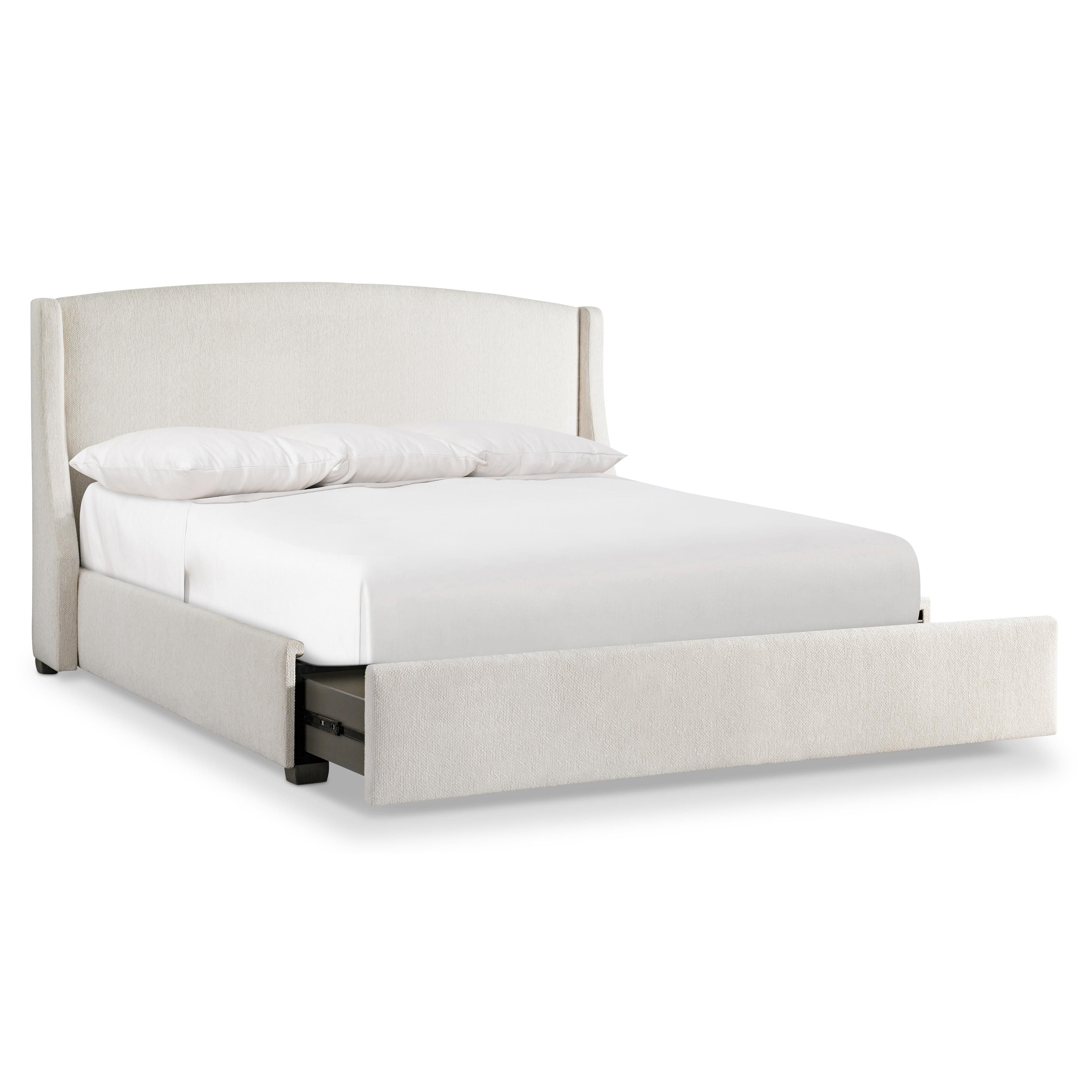 Bernhardt Furniture – Cooper Fabric Storage Shelter Bed King