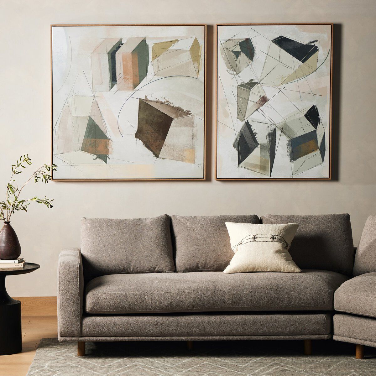 Escalate Diptych By Coup D'esprit