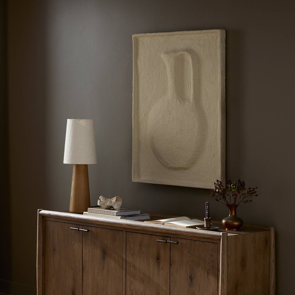 Vase Relief Sculpture Ii