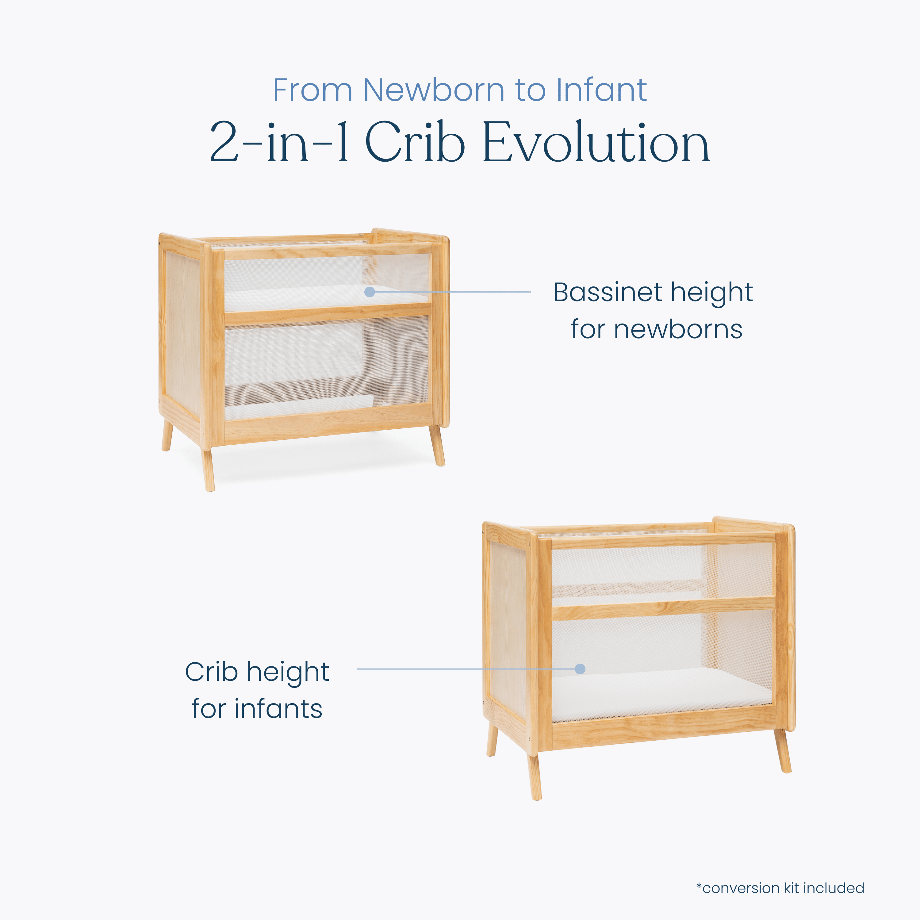 Mini Breathable Mesh Crib