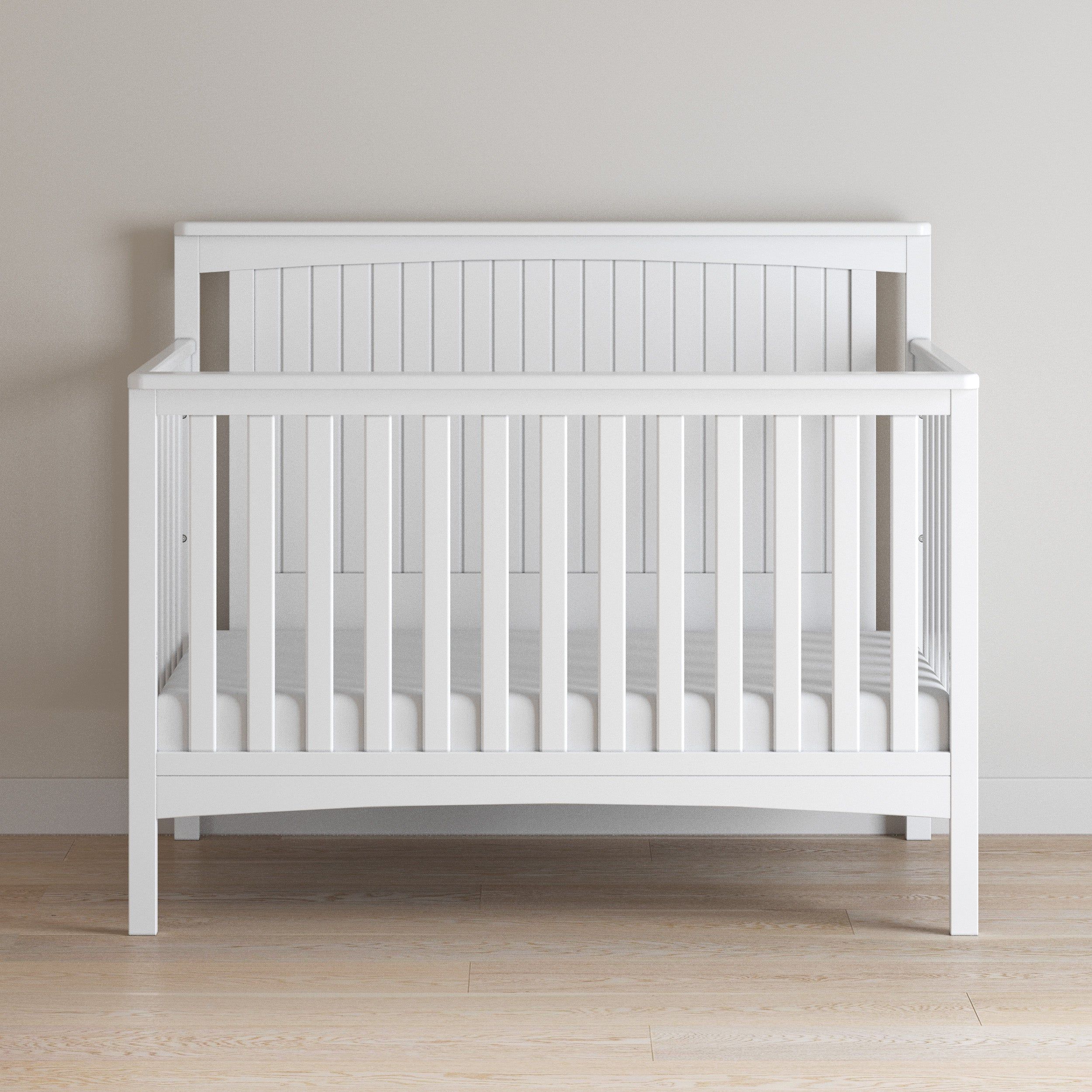 Scout 4-in-1 Convertible Crib, Matte White