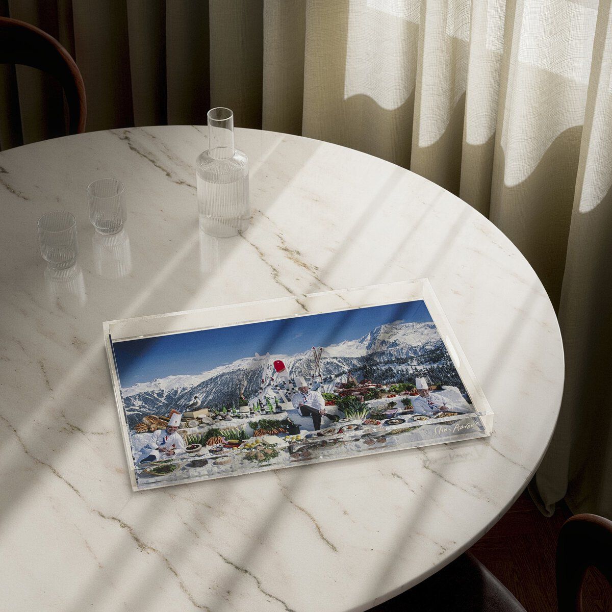 Culinary Heights Tray By Slim Aarons