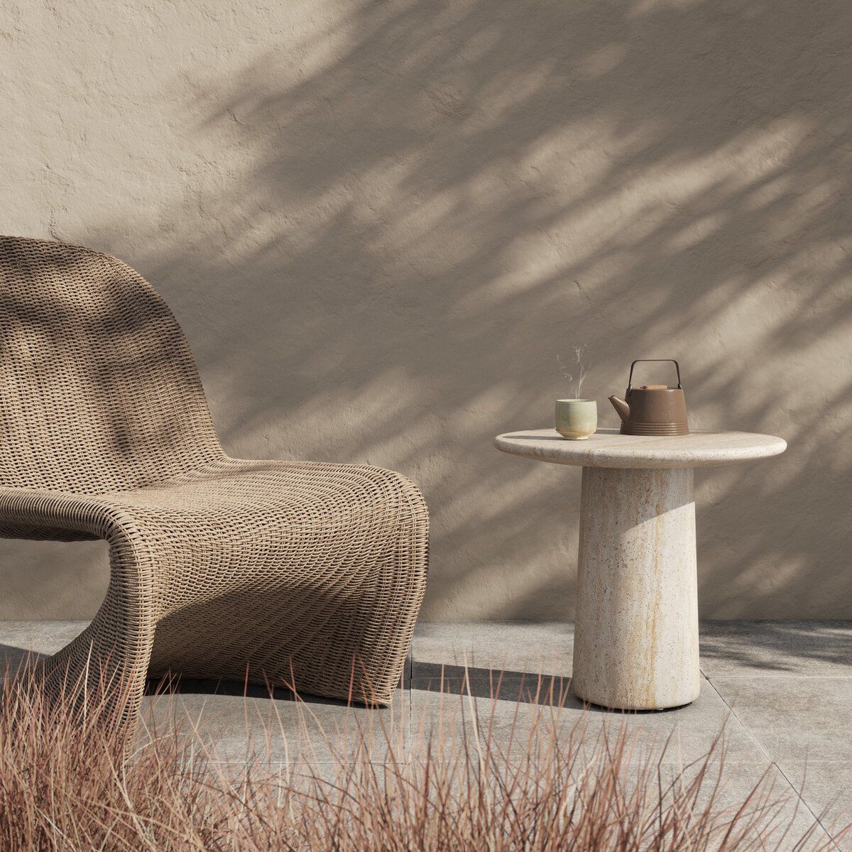 Poole Outdoor End Table