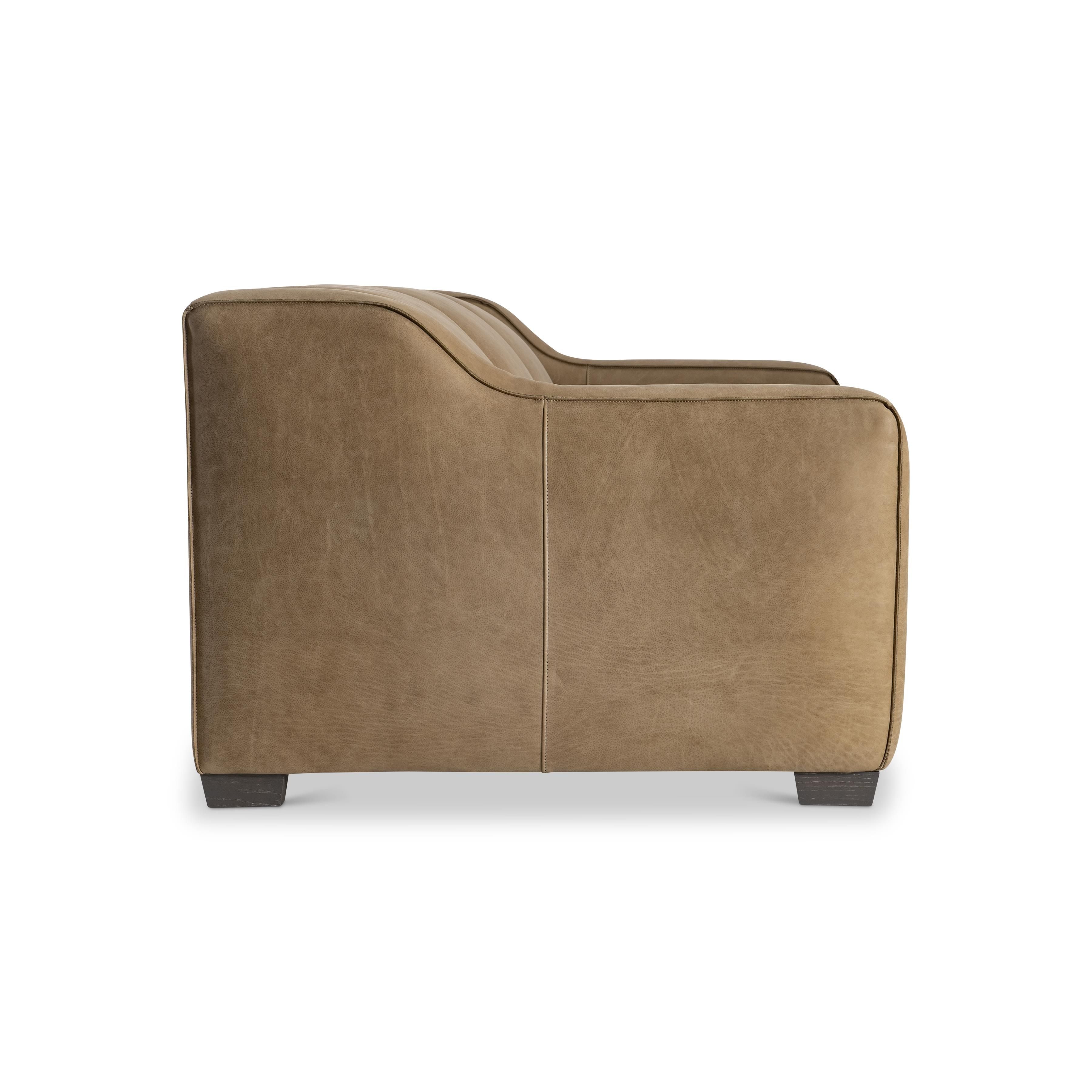 Bernhardt Flynn Leather Power Motion Sofa