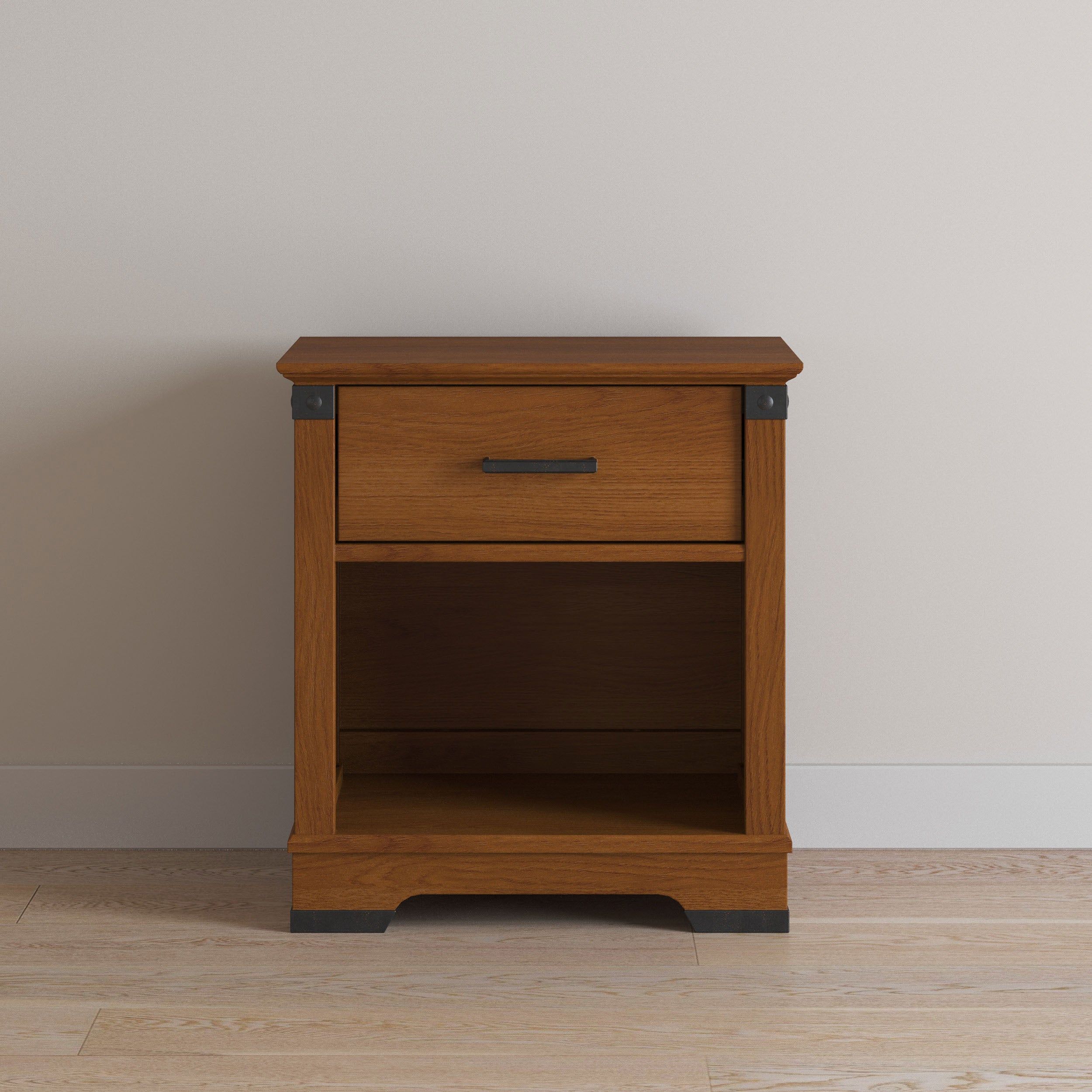 Redmond Nightstand, Coach Cherry