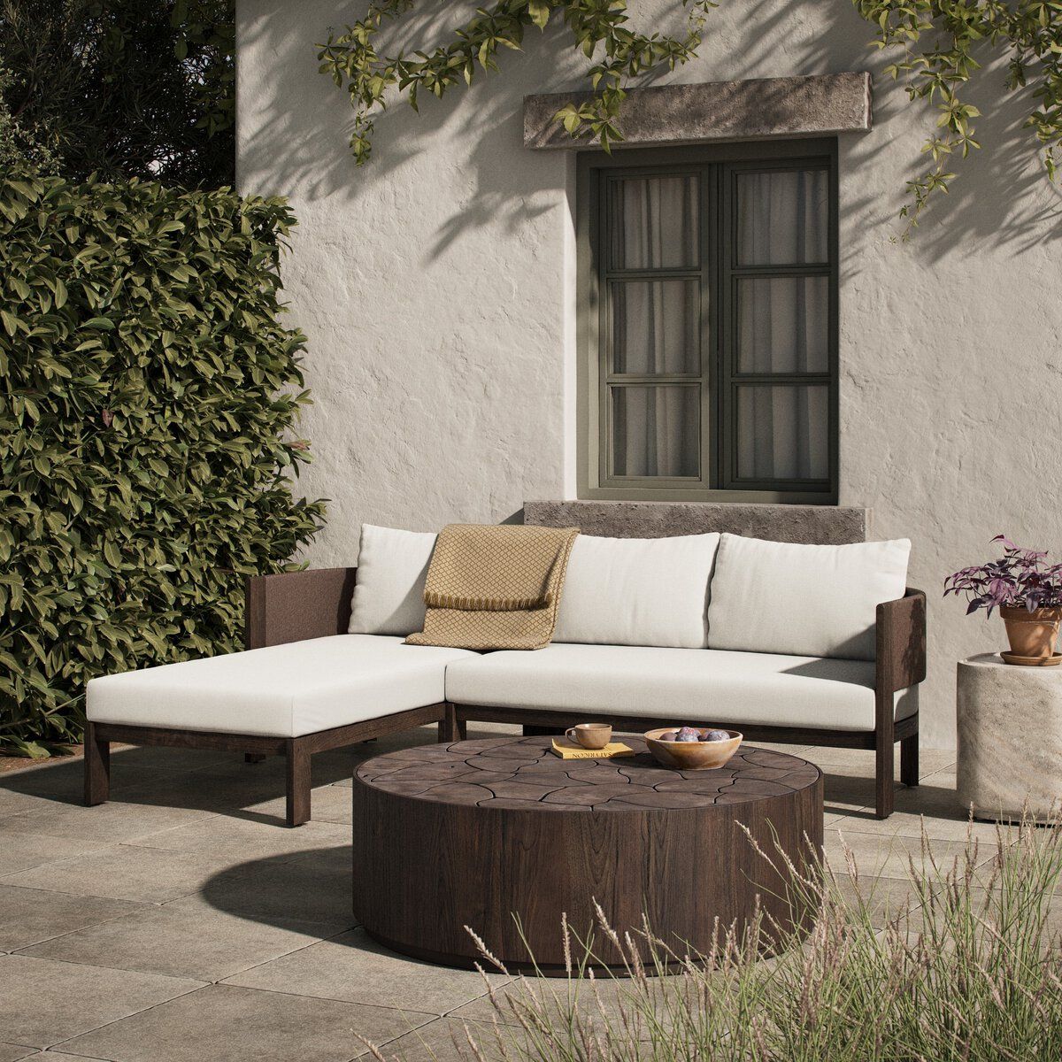 Delancy Outdoor 2-piece Sectional