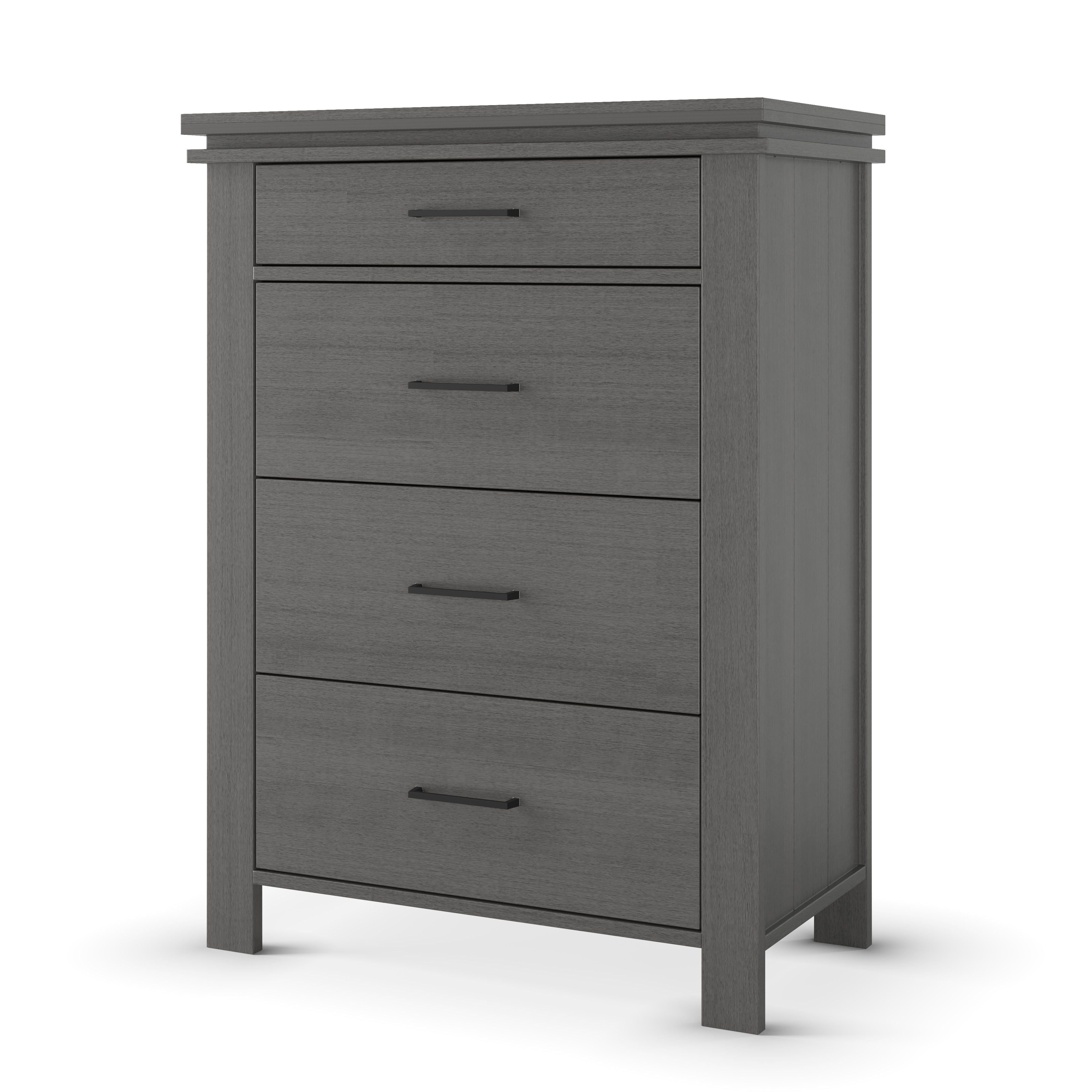 Denman 4 Drawer Chest, Midnight Gray