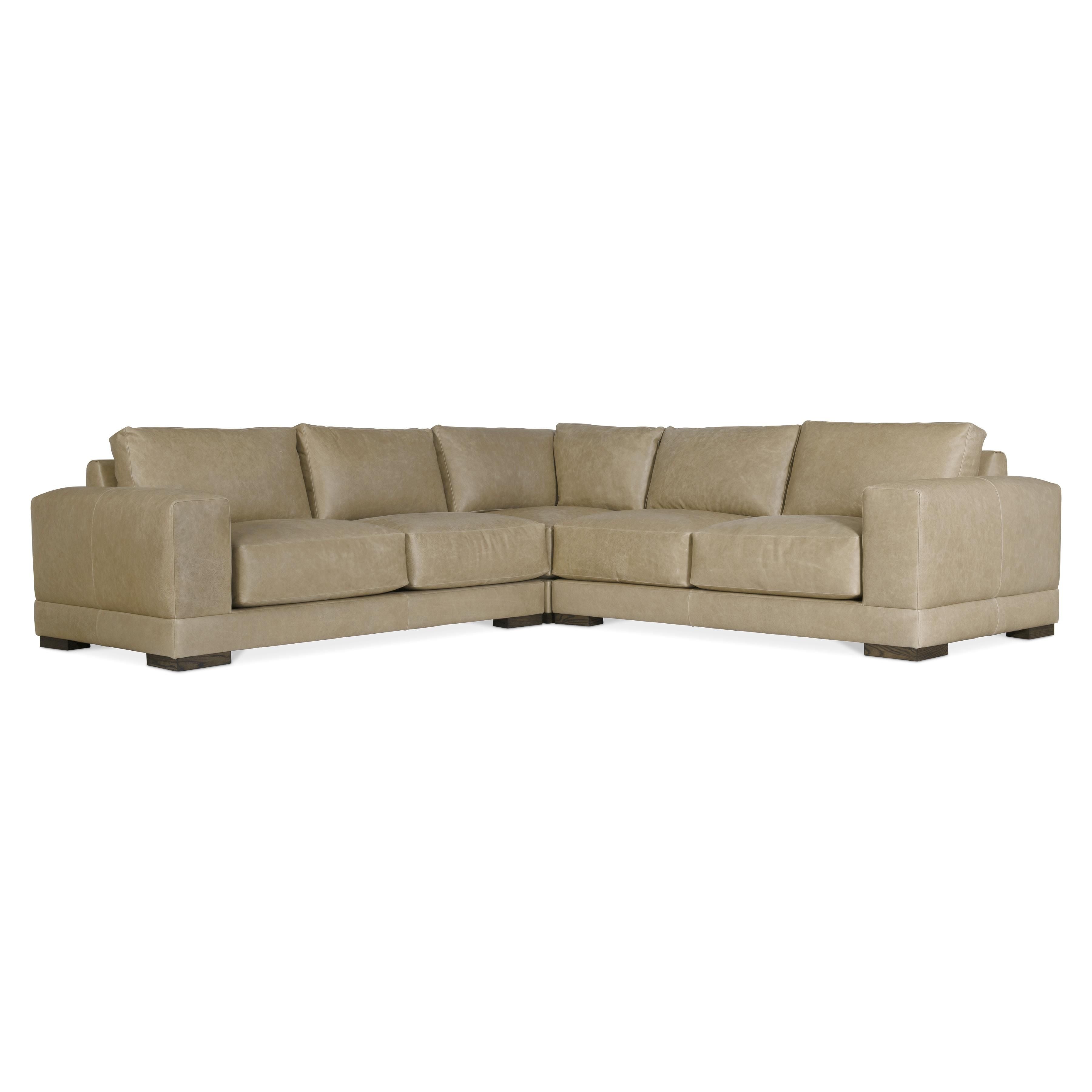 Bernhardt Furniture – Lars Leather Sectional