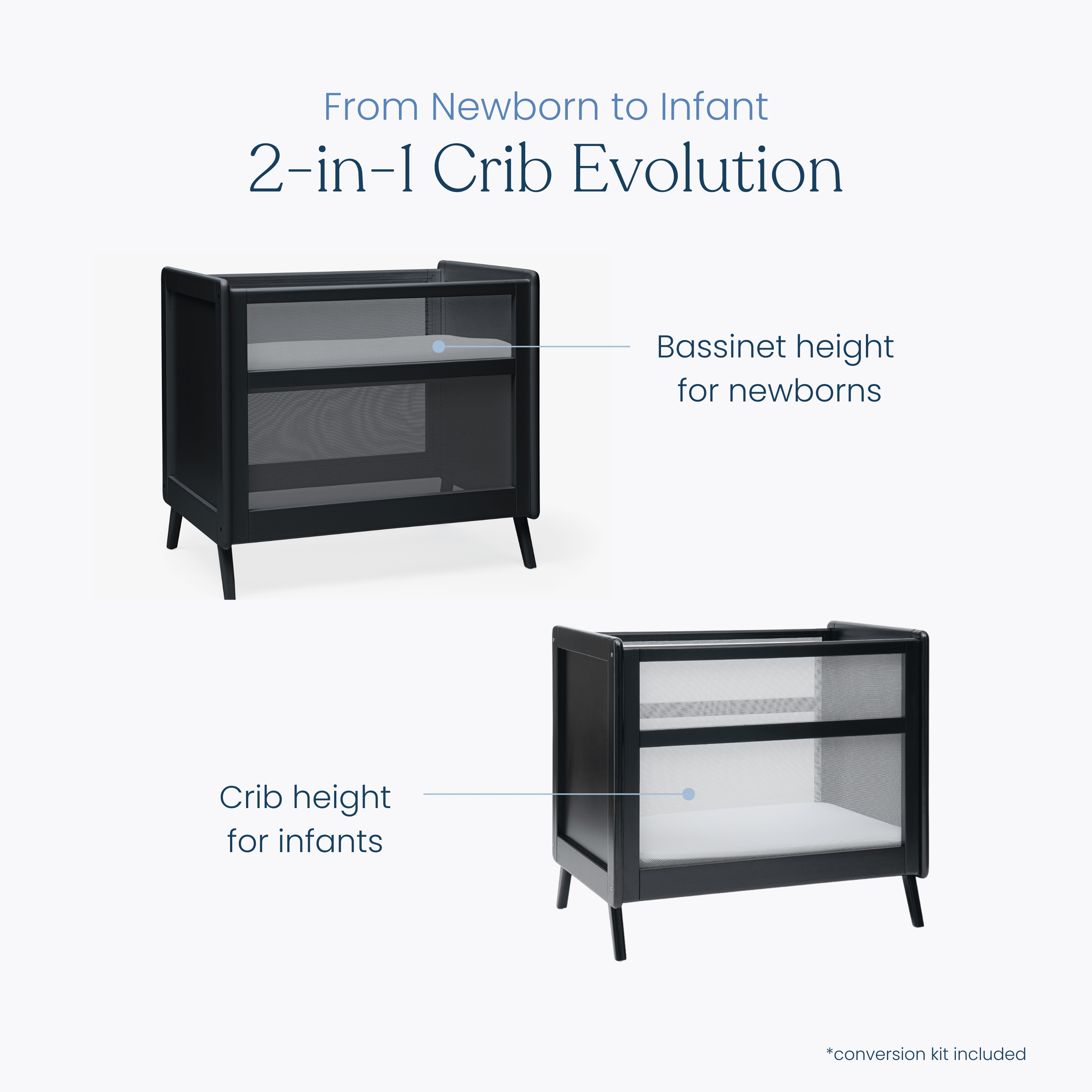 Mini Breathable Mesh Crib