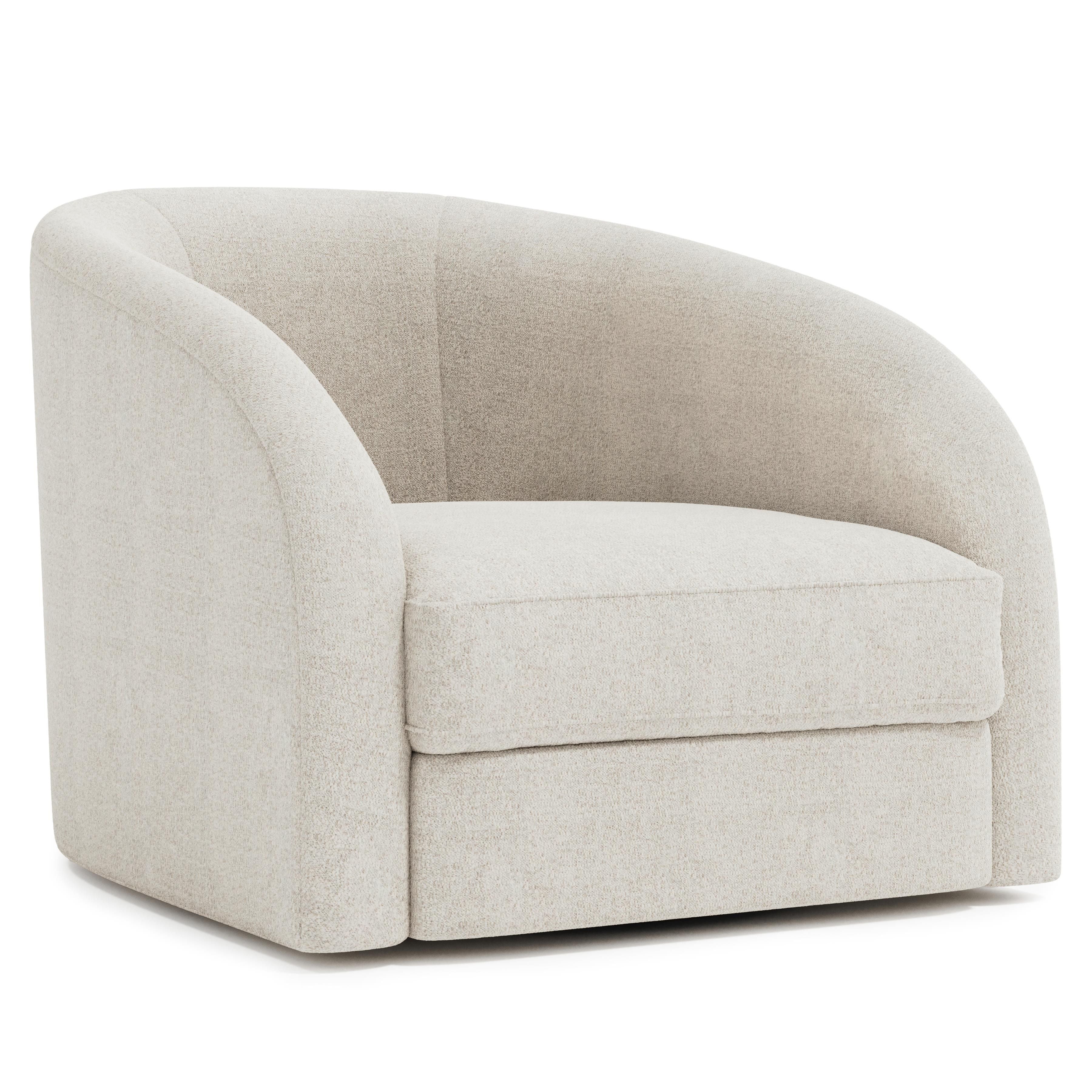 Bernhardt Furniture Terra Fabric Swivel Chair