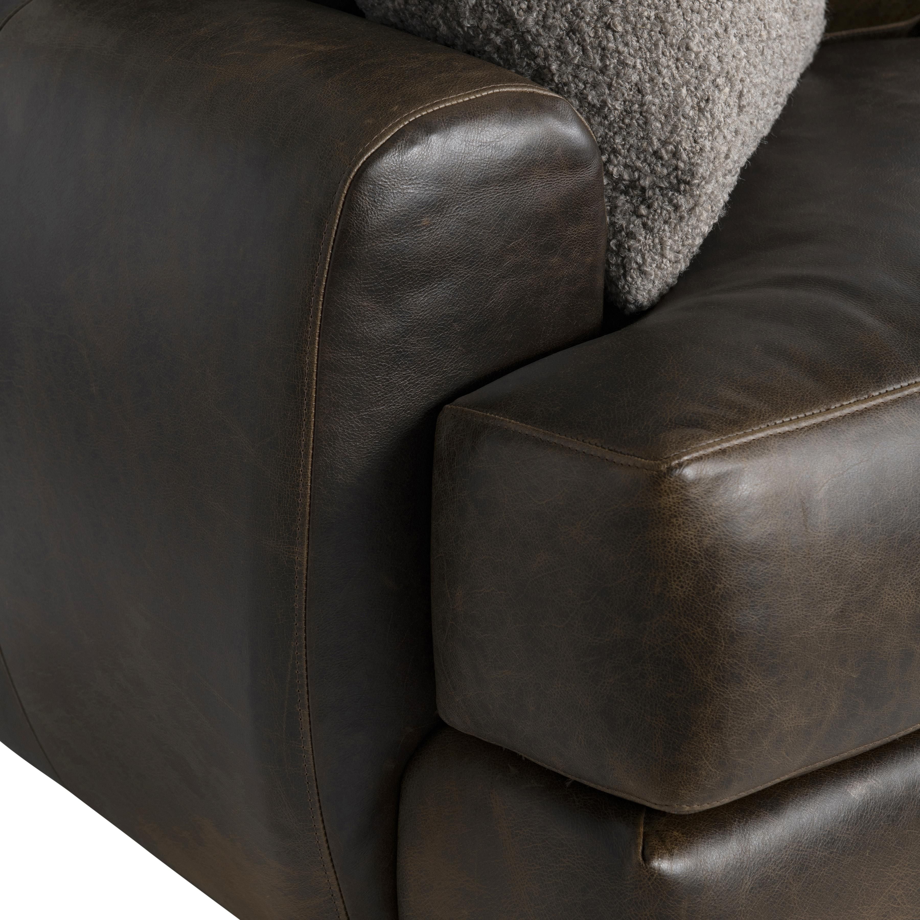 Bernhardt Furniture Cameron Leather Swivel Chair