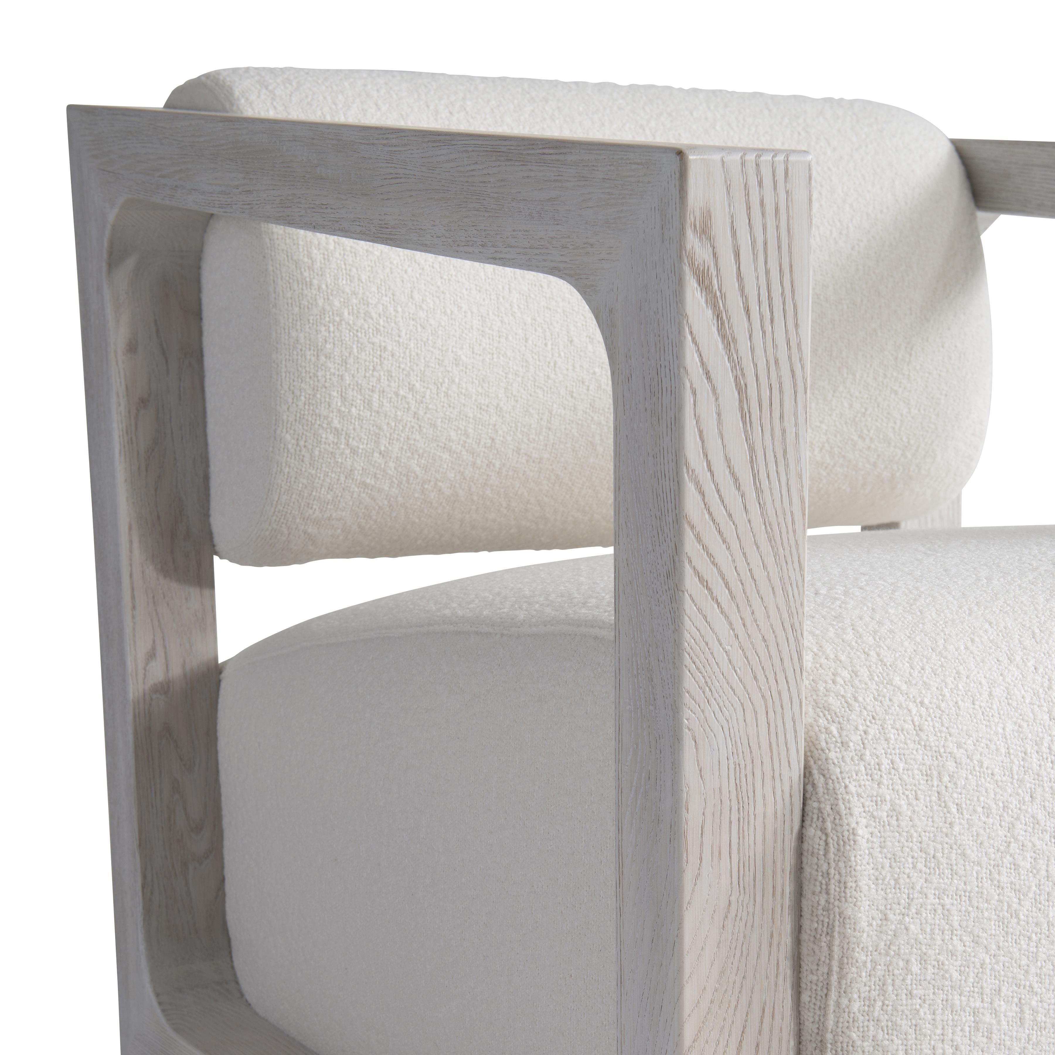 Bernhardt Furniture Mica Fabric Swivel Chair