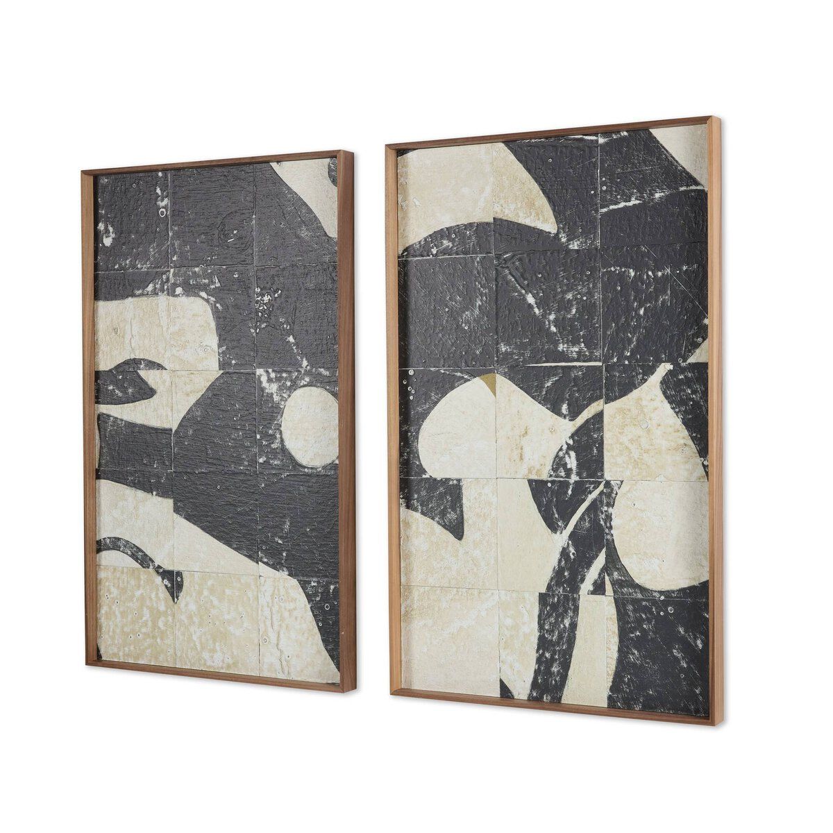Fragment Diptych By Douglas Galloway