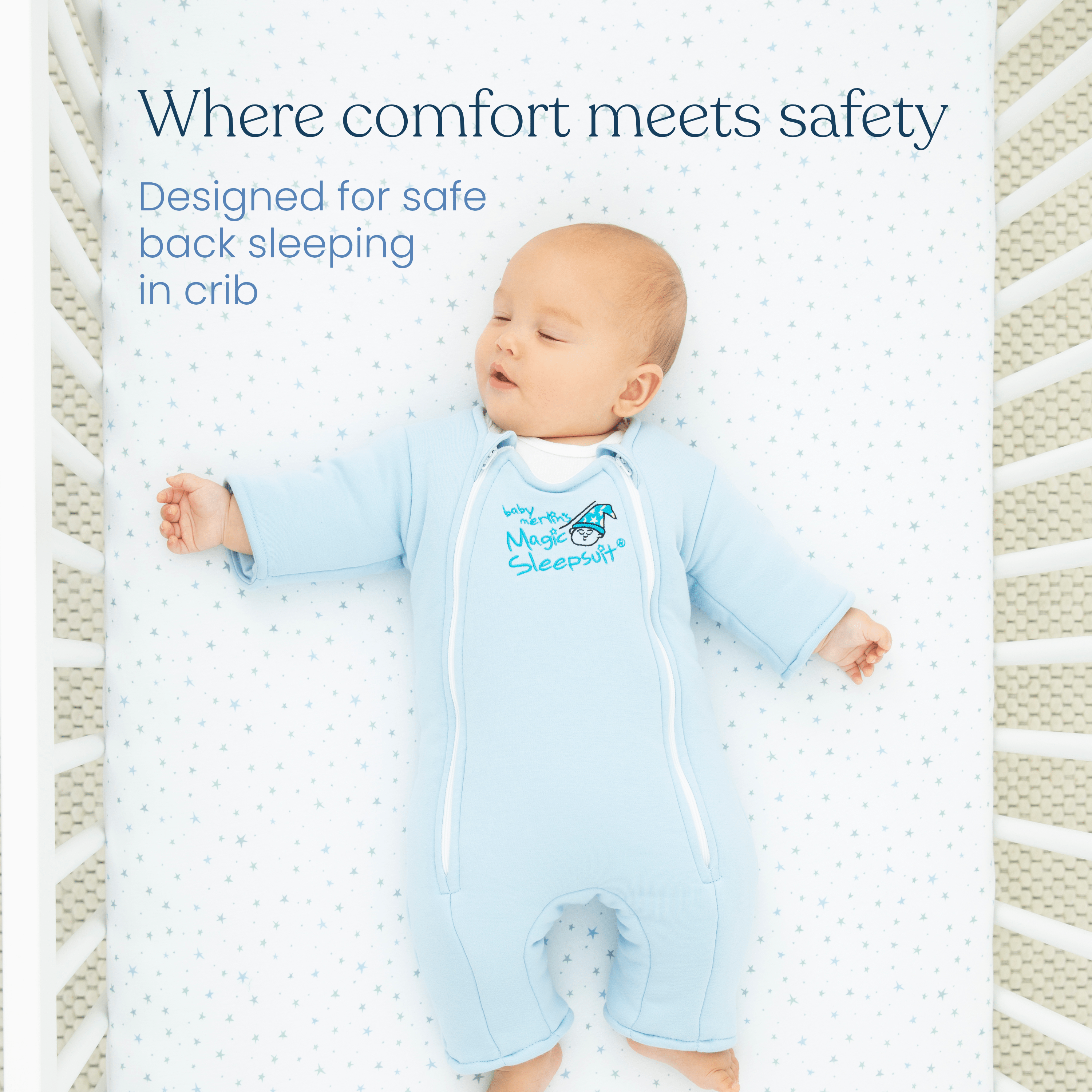 Baby Merlin's Magic Sleepsuit® 100% Cotton