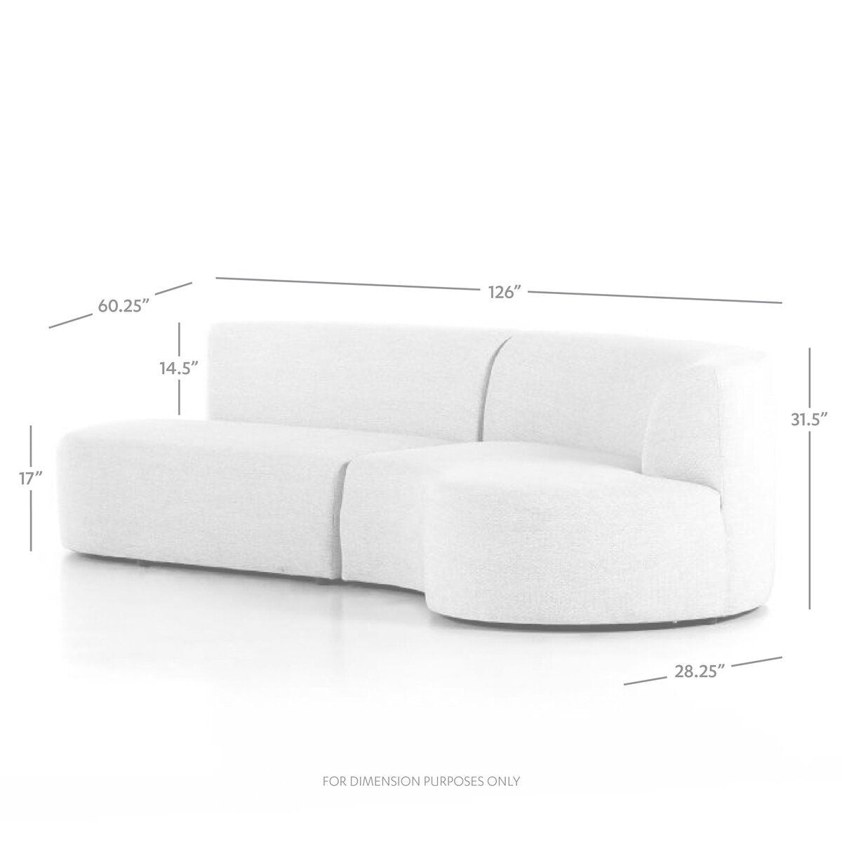 Opal Outdoor 2-piece Sectional