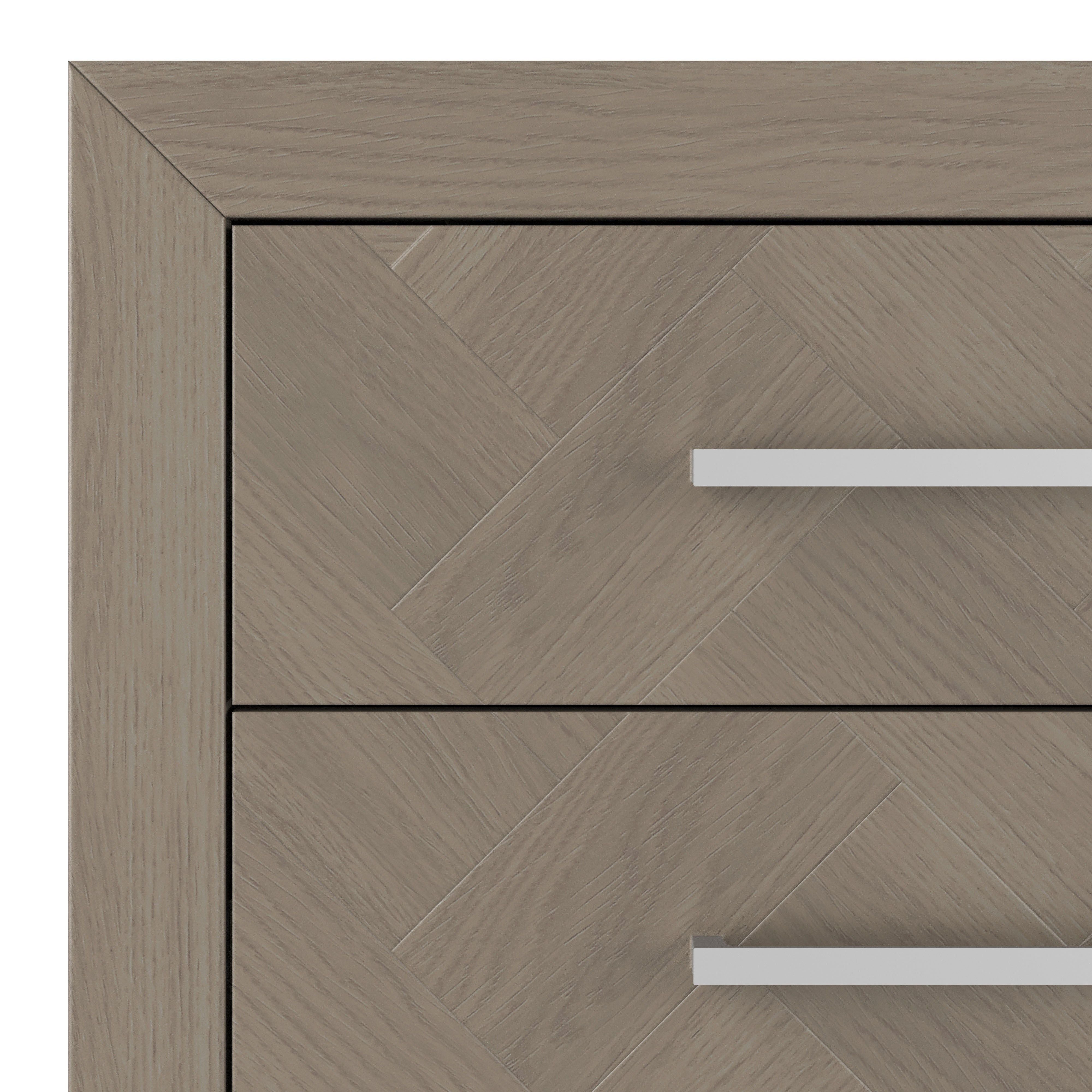 Kieran 6-Drawer Double Dresser, Crescent Gray