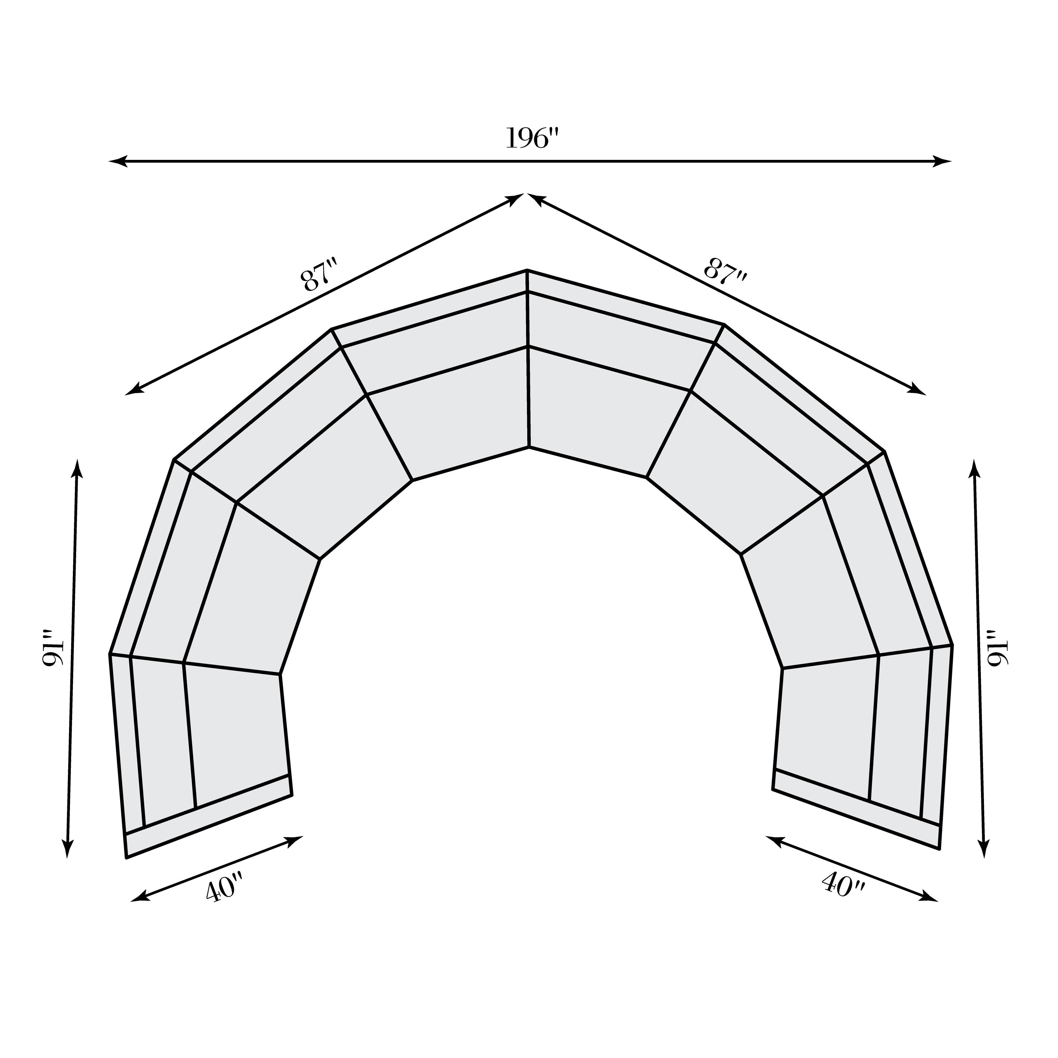 Bernhardt Furniture – Soleil Fabric Sectional