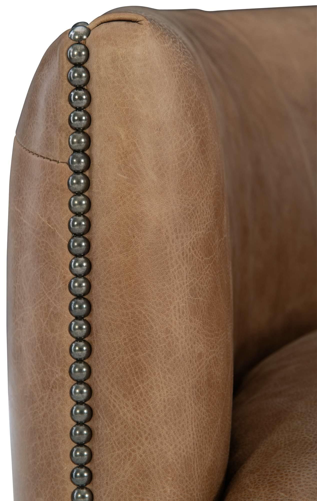 Bernhardt Furniture – Palazzo Leather Swivel Chair