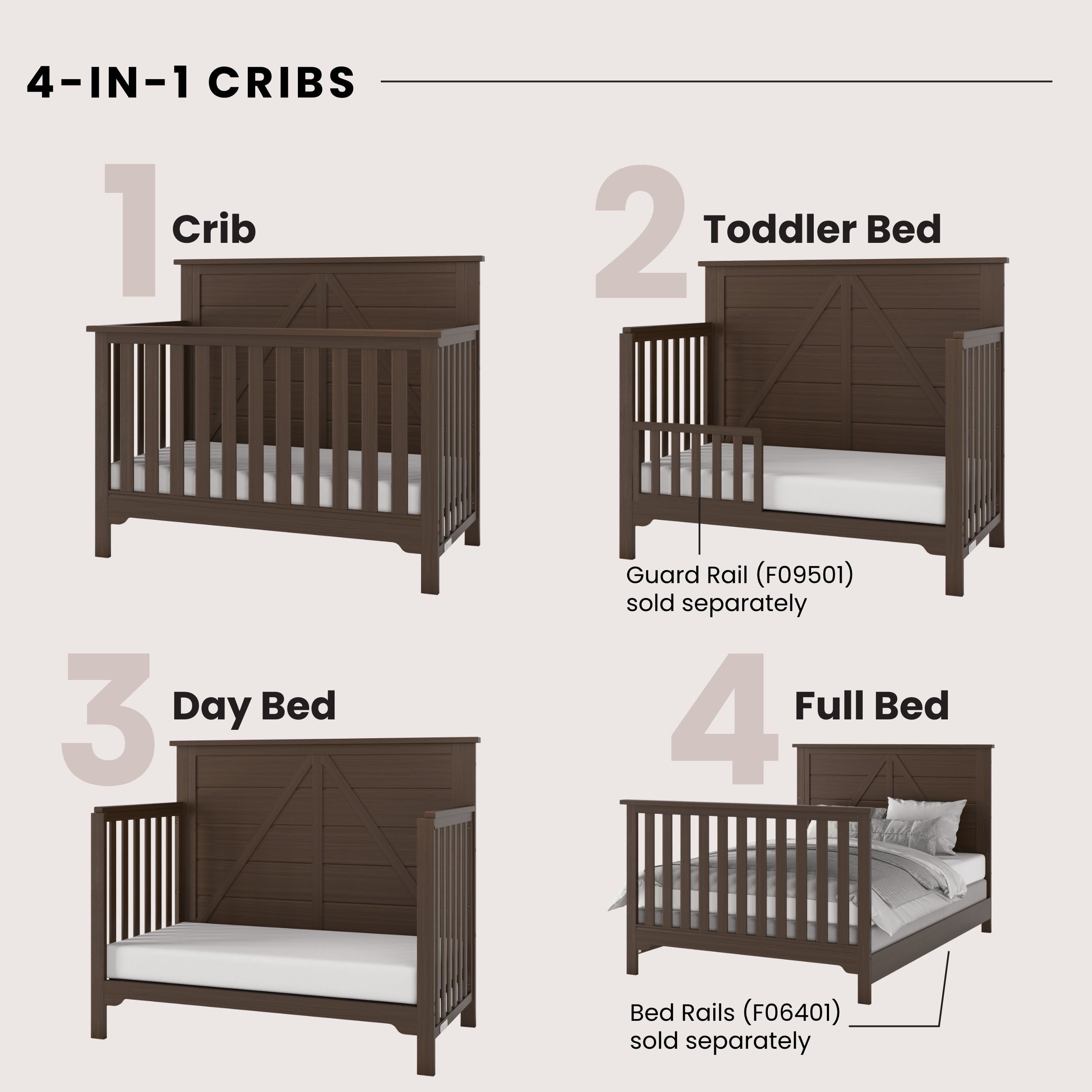 Woodland 5-Piece Nursery Set