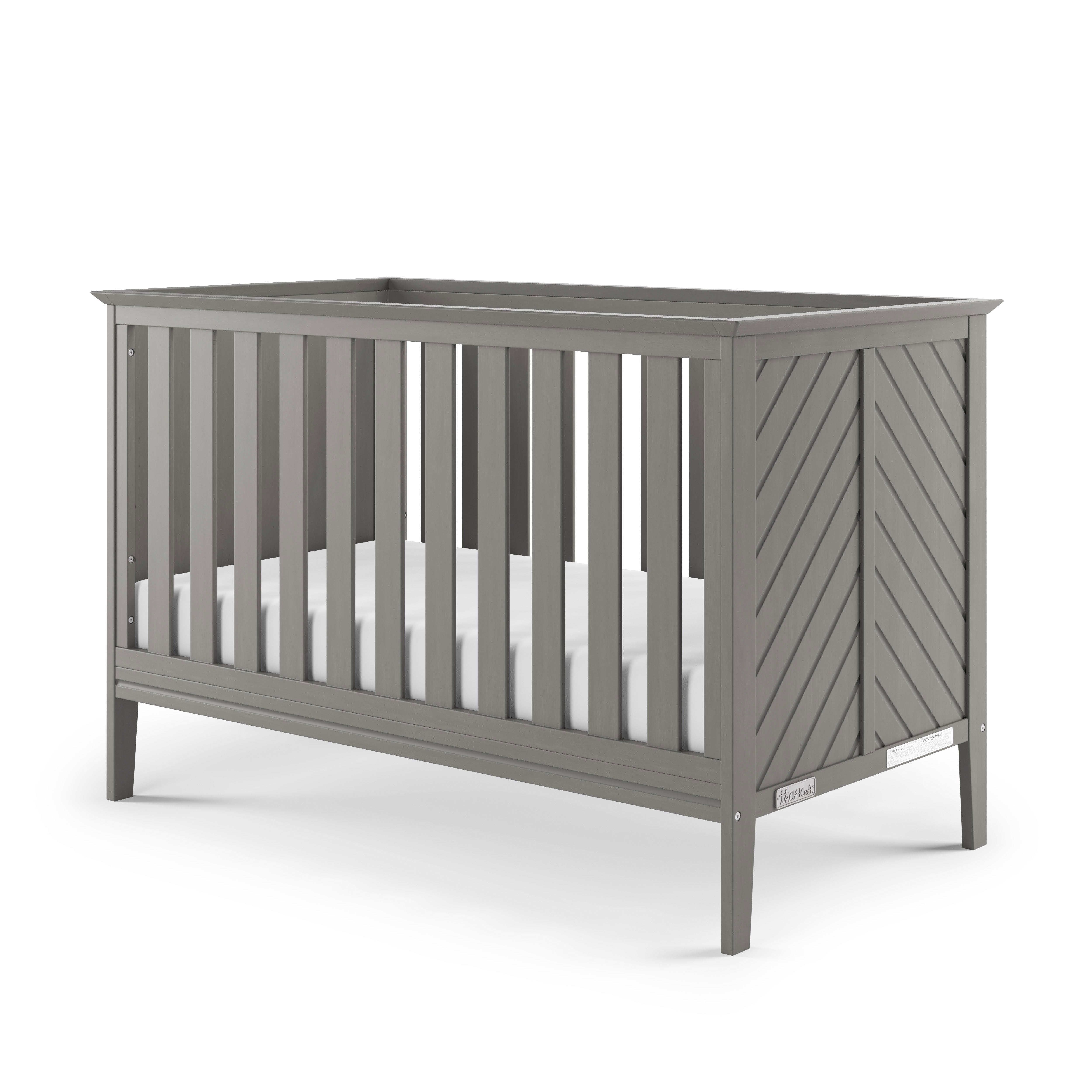 Atwood 3-in-1 Euro Convertible Crib, Lunar Gray