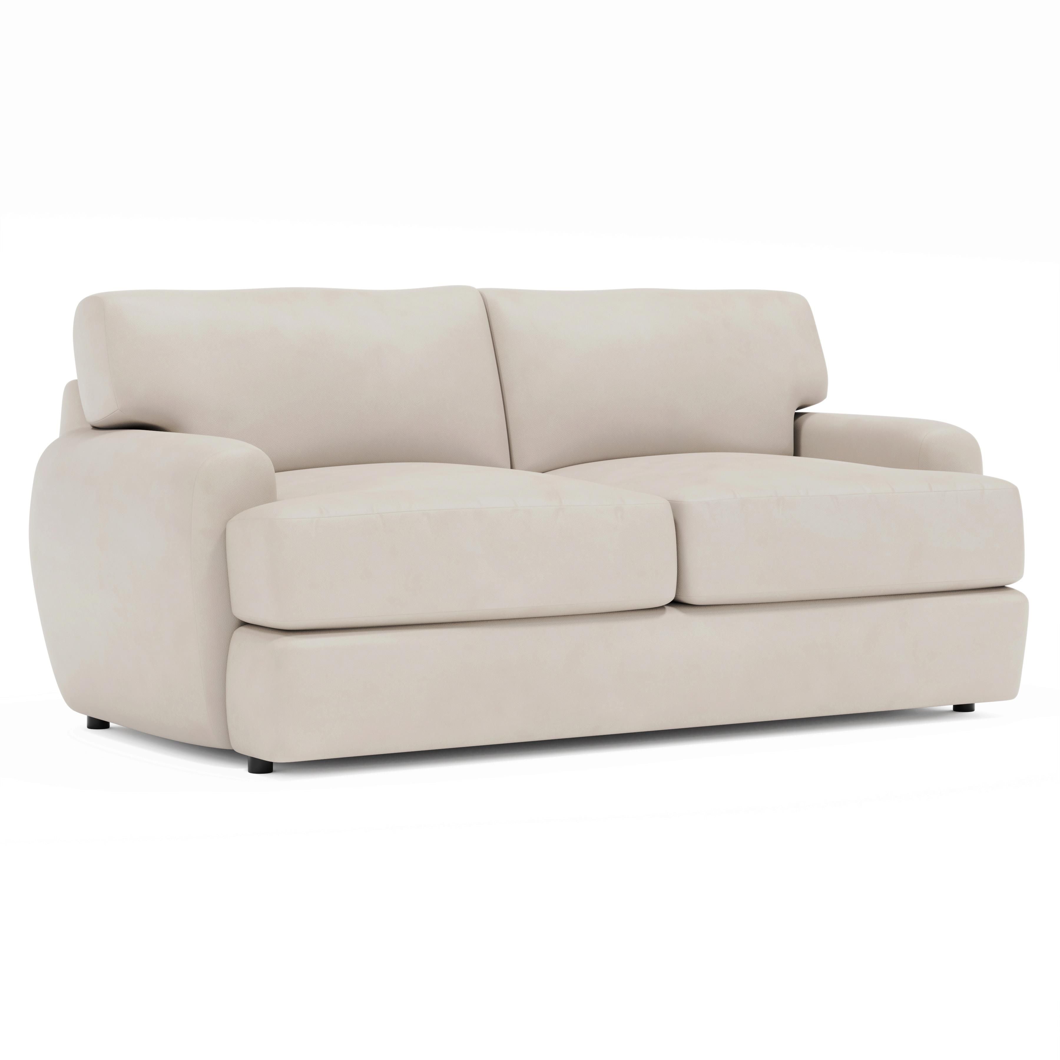 Bernhardt Cameron Leather Loveseat