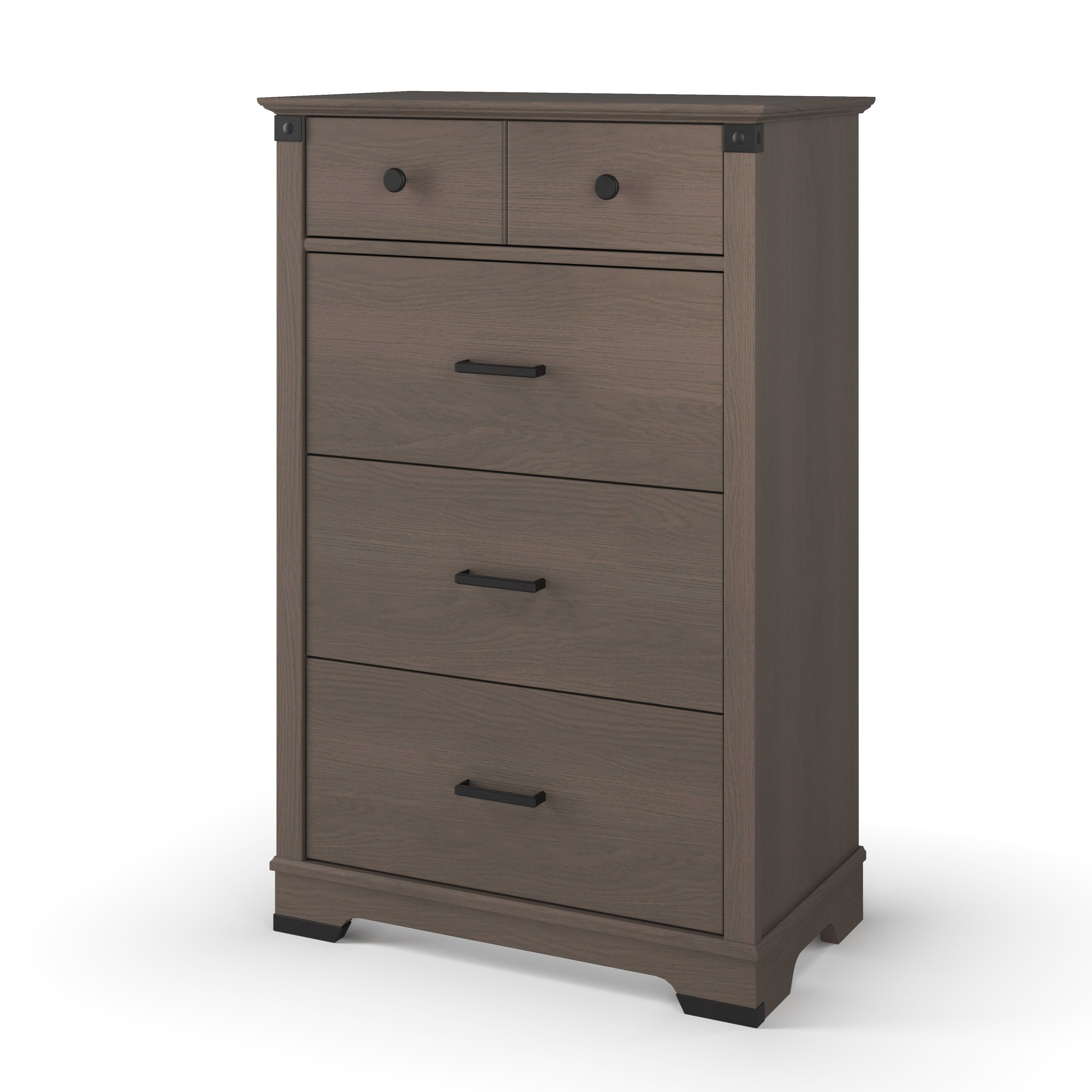 Redmond 4 Drawer Chest, Dapper Gray