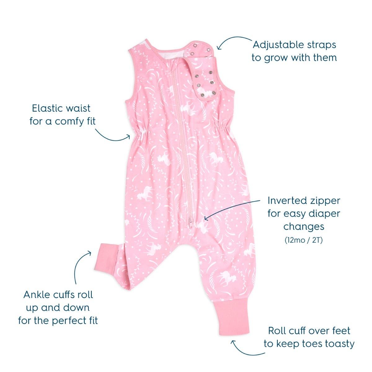 Toddler 100% Cotton Tog 0.5 Sleepsack