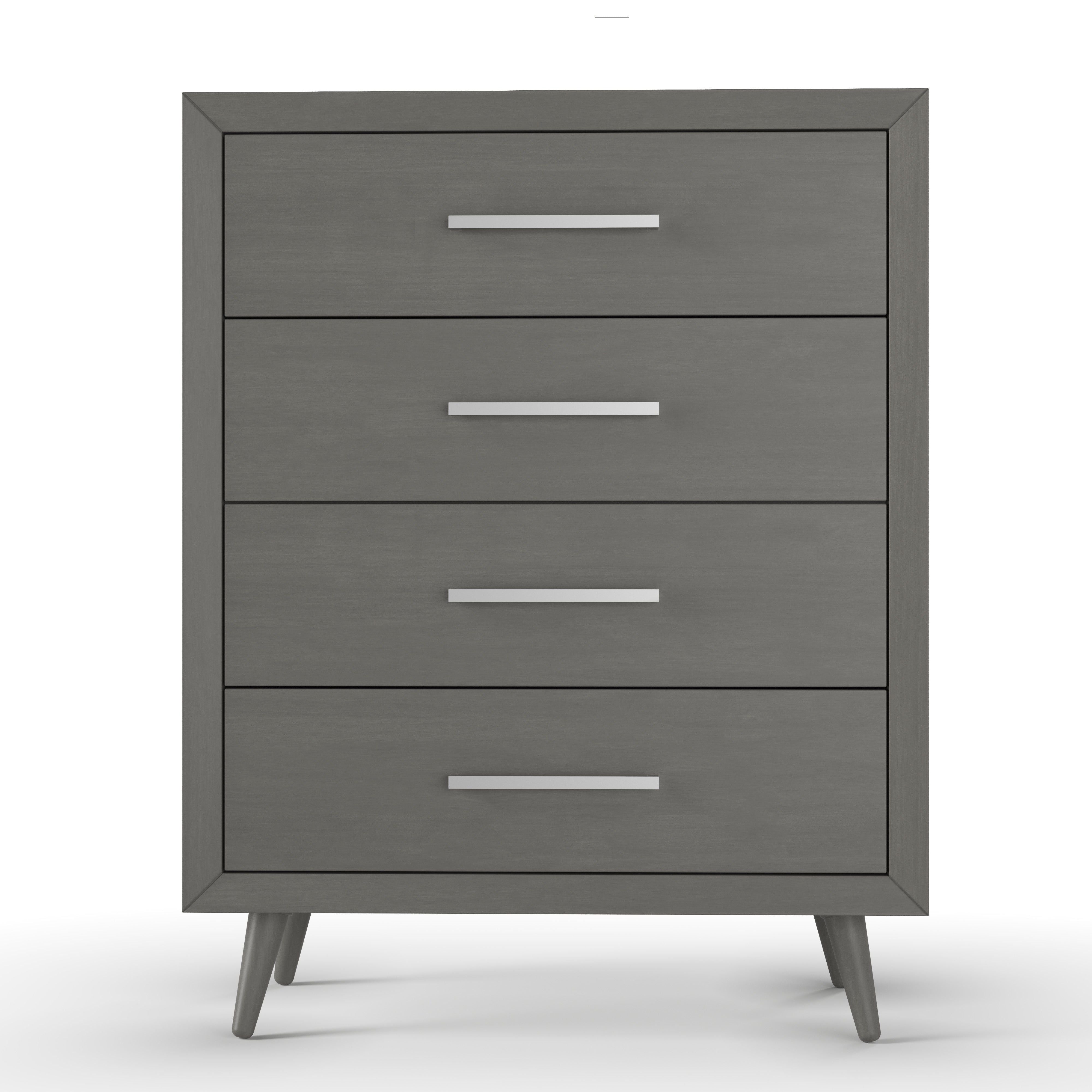 Cranbrook 4 Drawer Chest, Lunar Gray