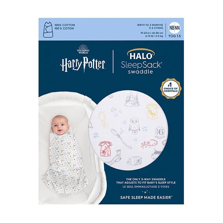 Harry Potter™ Swaddle 100% Cotton Tog 1.5