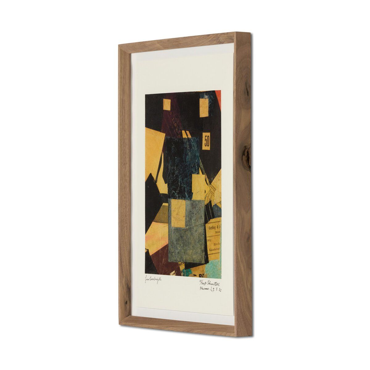 Merz Composition By Kurt Schwitters