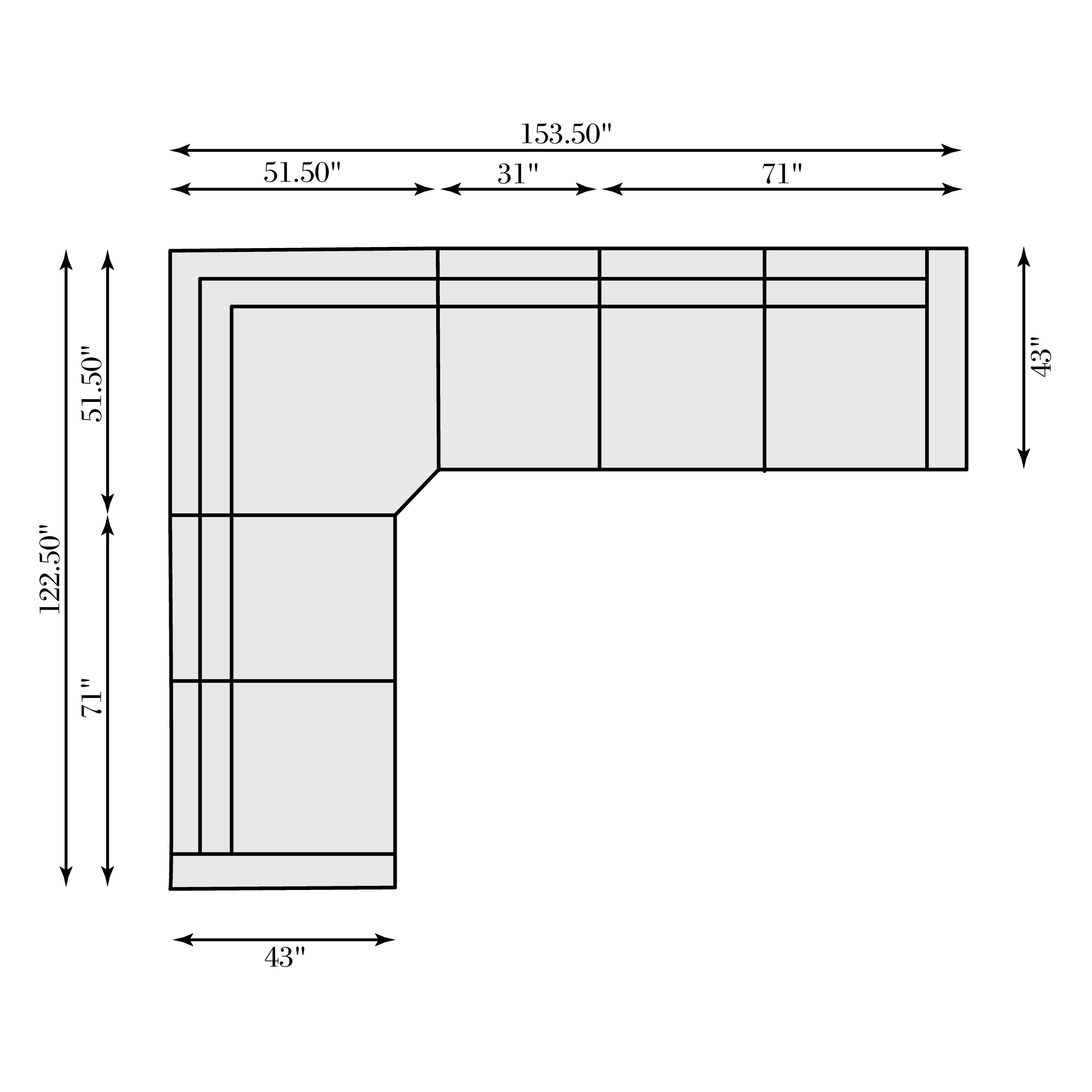 Bernhardt Furniture – Lioni Leather Power Motion Sectional